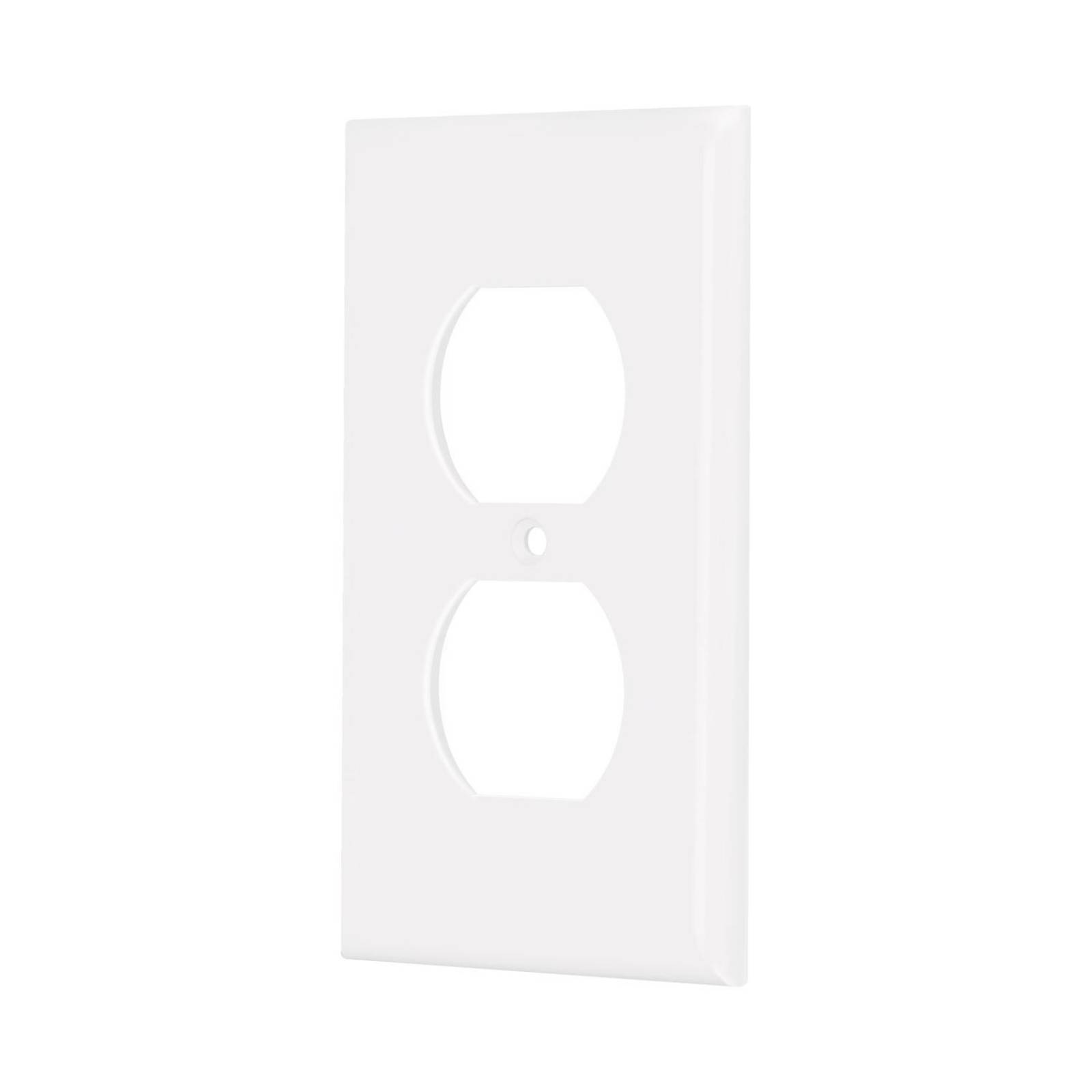 Placa, de ABS, Standard, Blanco 