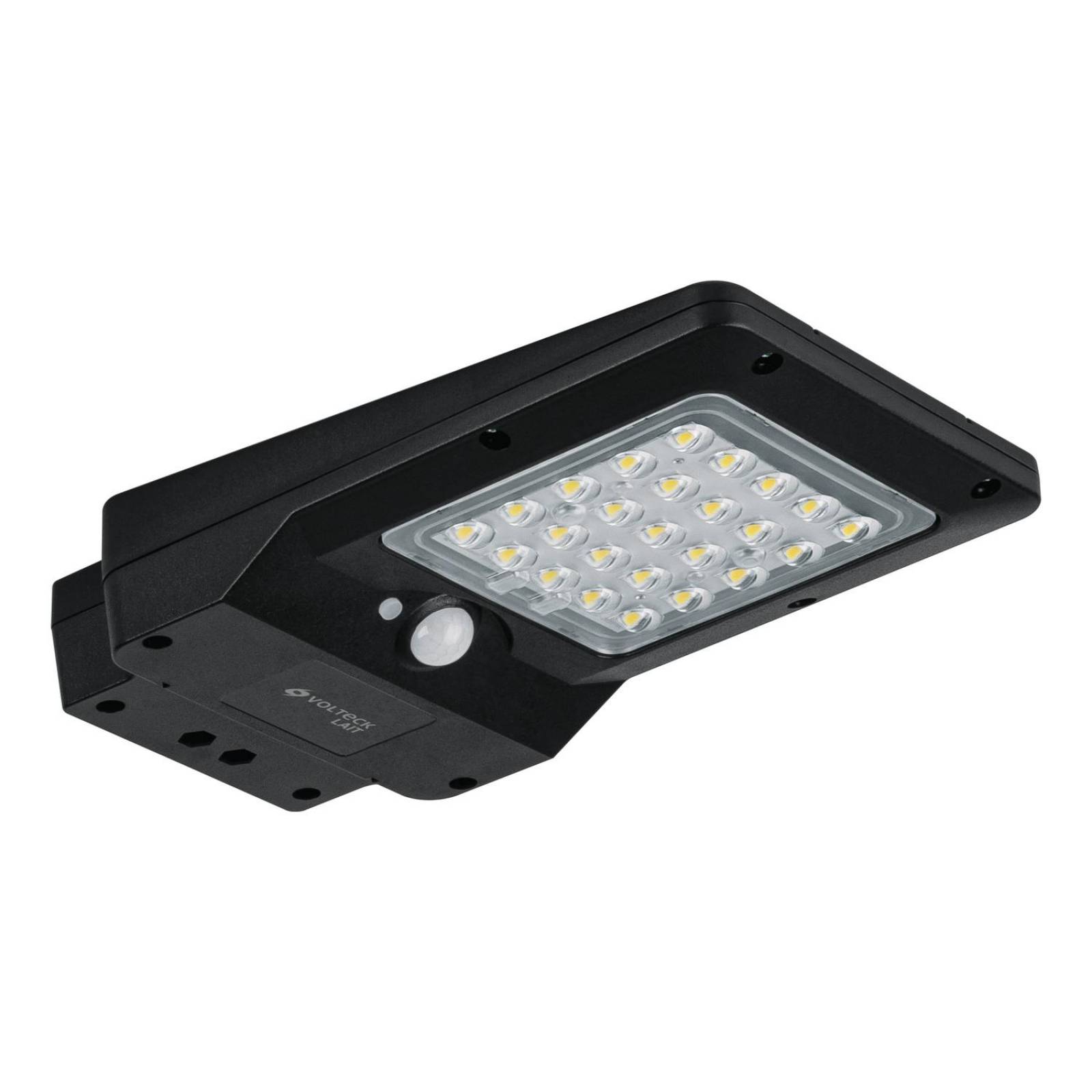 Luminario suburbano de LED 4 W con panel solar, Volteck 
