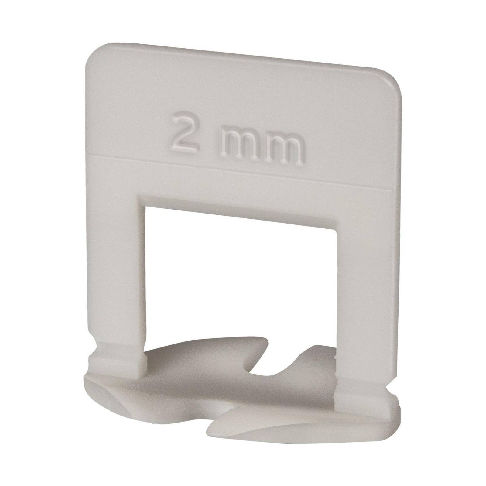 Bolsa con 100 clips curvos niveladores de azulejos, Truper 