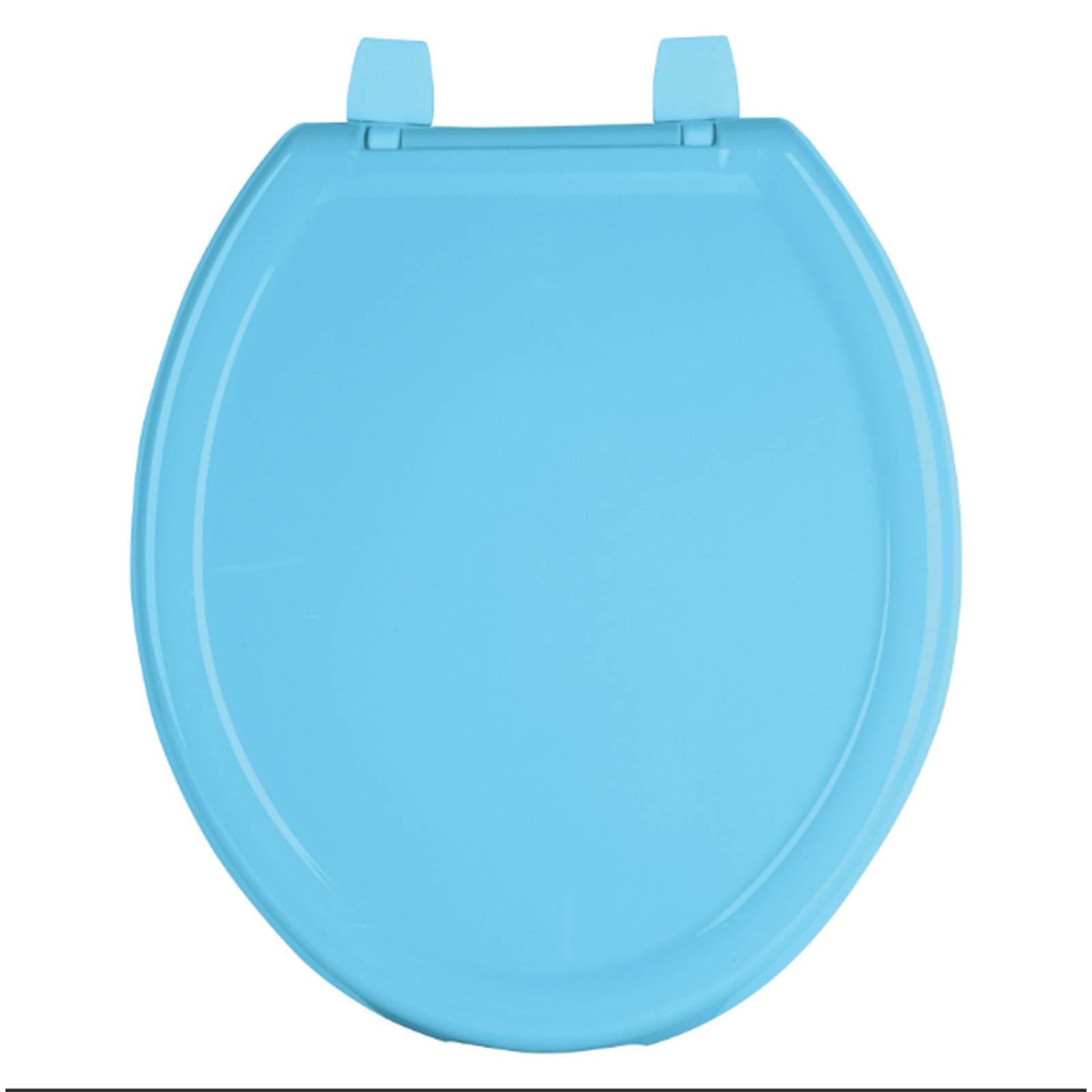 Asiento redondo para WC, abierto, económico, AZUL, Foset 