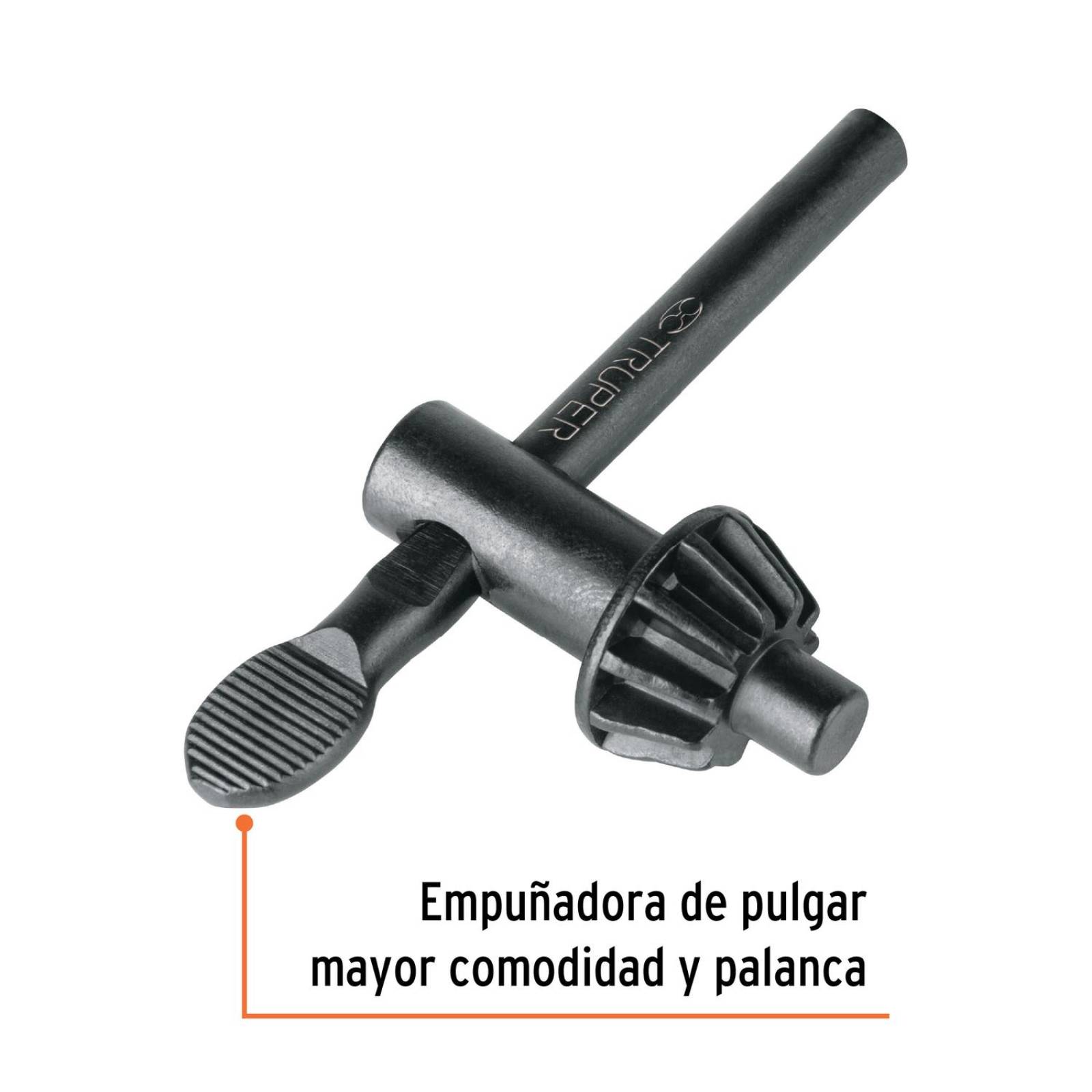 Llave para broquero 5/8" para taladro de piso, Truper 
