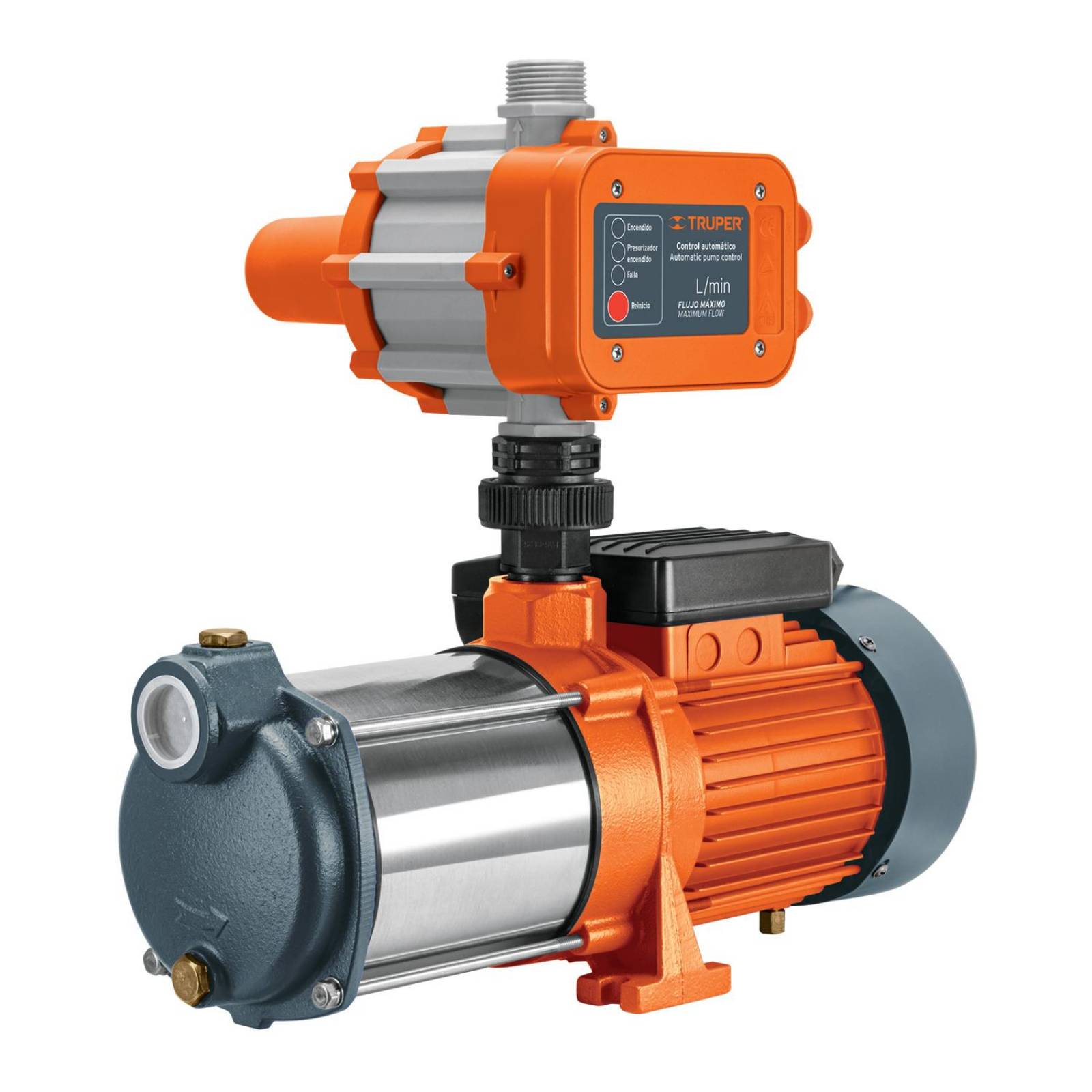Bomba presurizadora multietapas 1 1/3 HP, Truper 