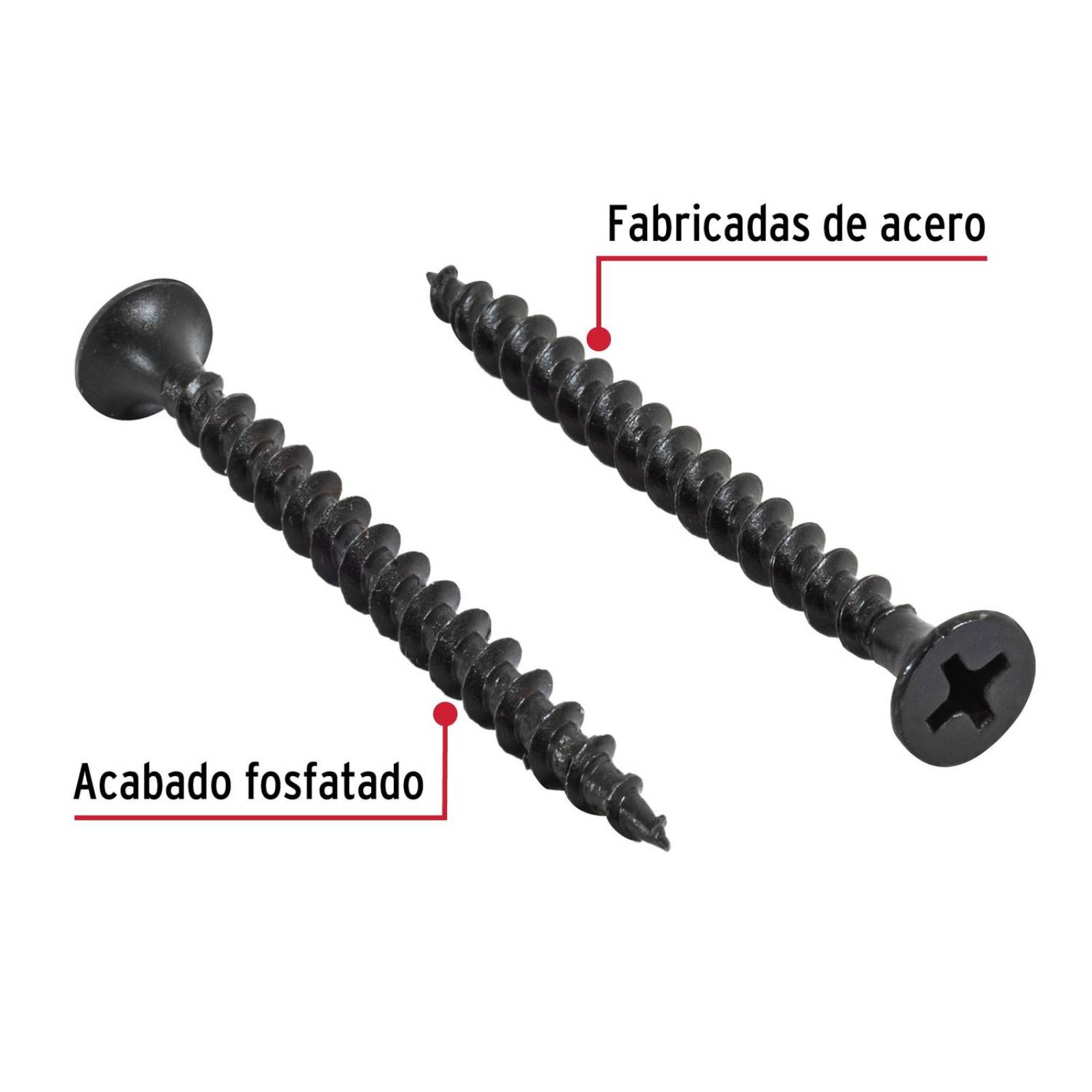 Pija Multiusos 8 X 2' Caja Con 100 Piezas Fiero
