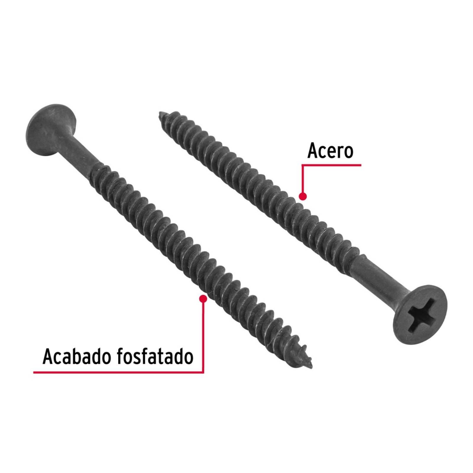 Pija multiusos 8 x 2-1/2', cuerda cerrada, caja 100 piezas Fiero