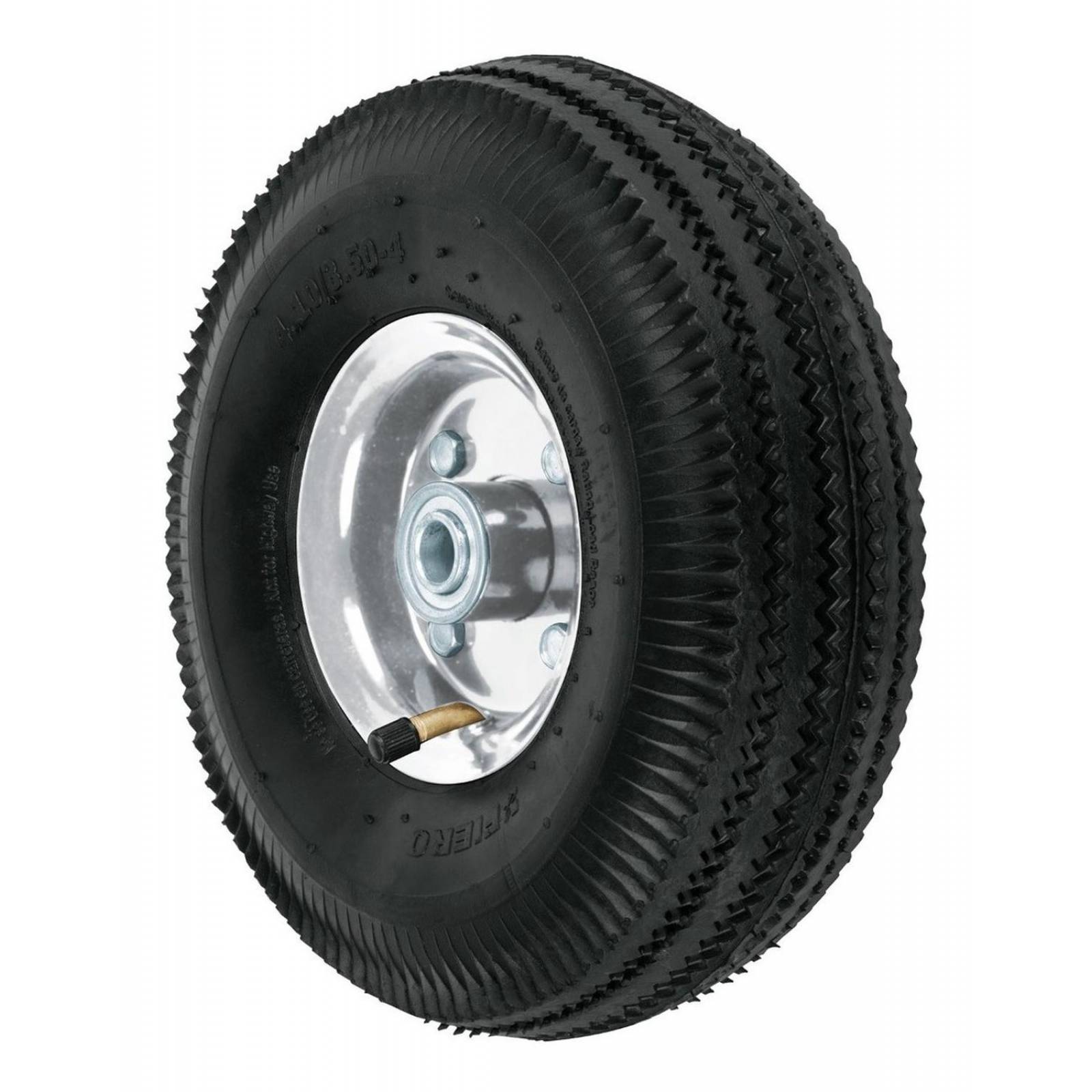 Rueda neumática 10" para eje central, Truper 