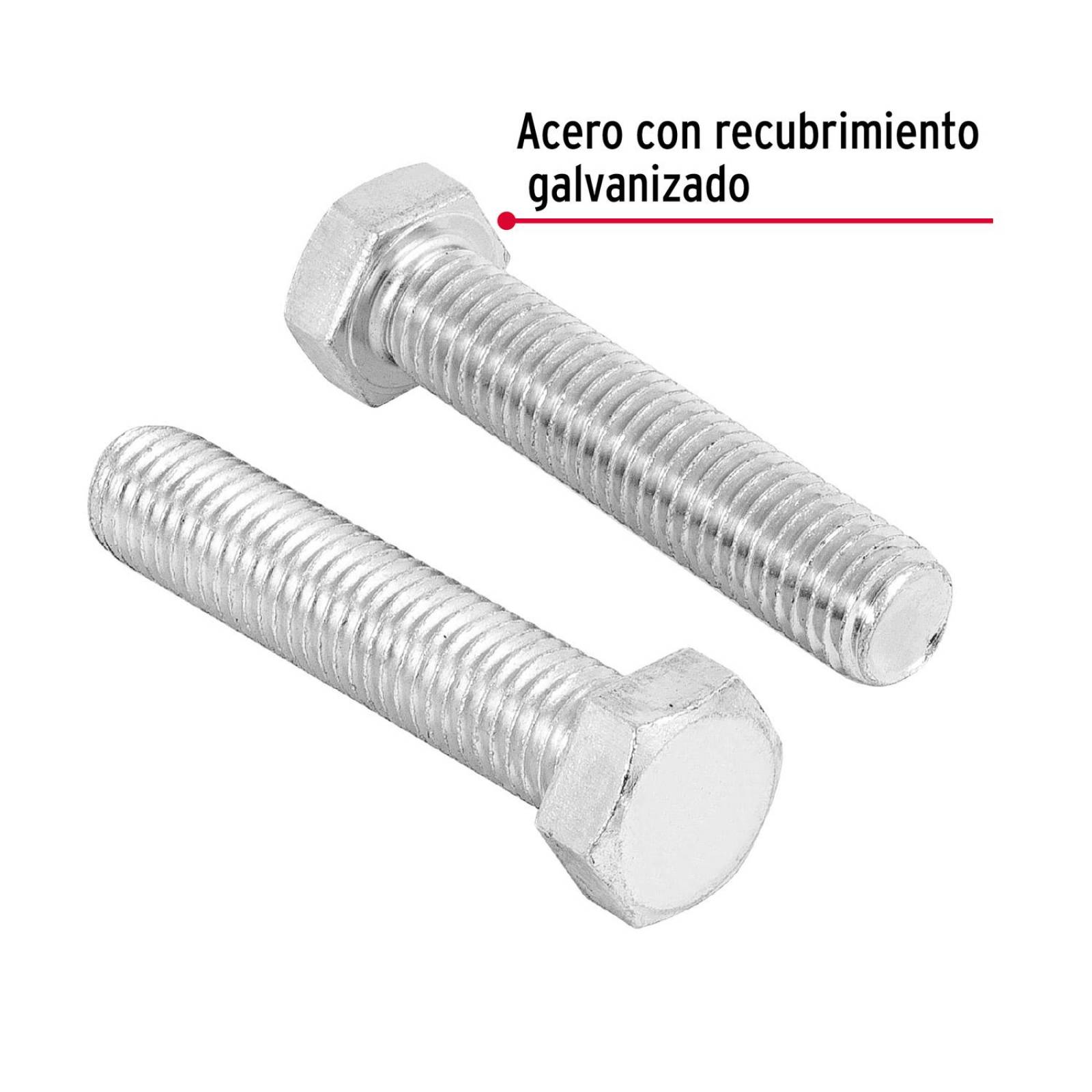 Tornillo tipo máquina, 5/8 x 3', bolsa con 6 pzas Fiero 