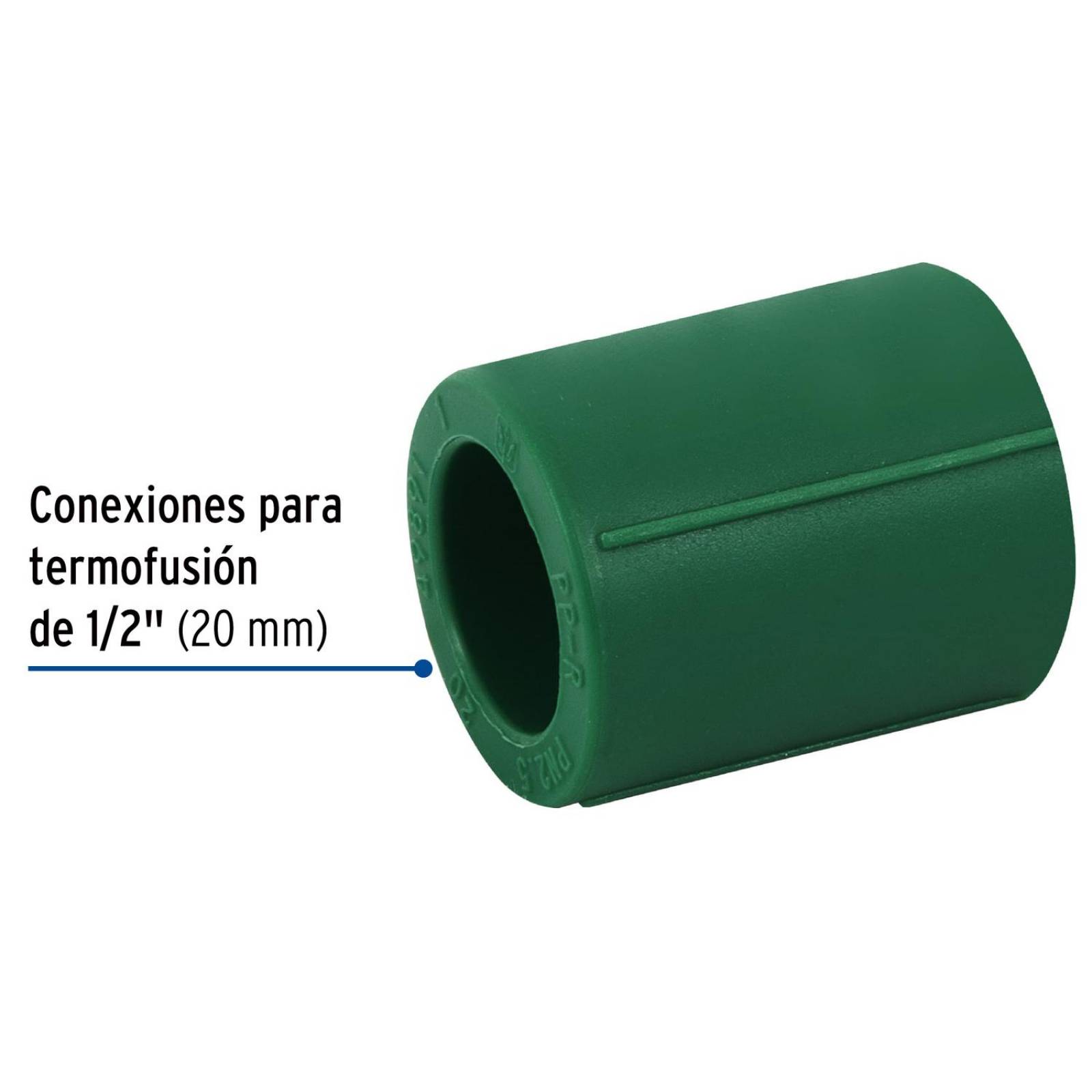 Cople de PPR, 1/2', 20mm Foset 