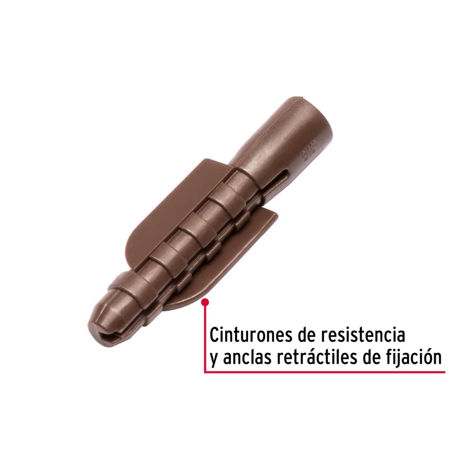 Bolsa con 20 taquetes de plástico 5/16', Fiero