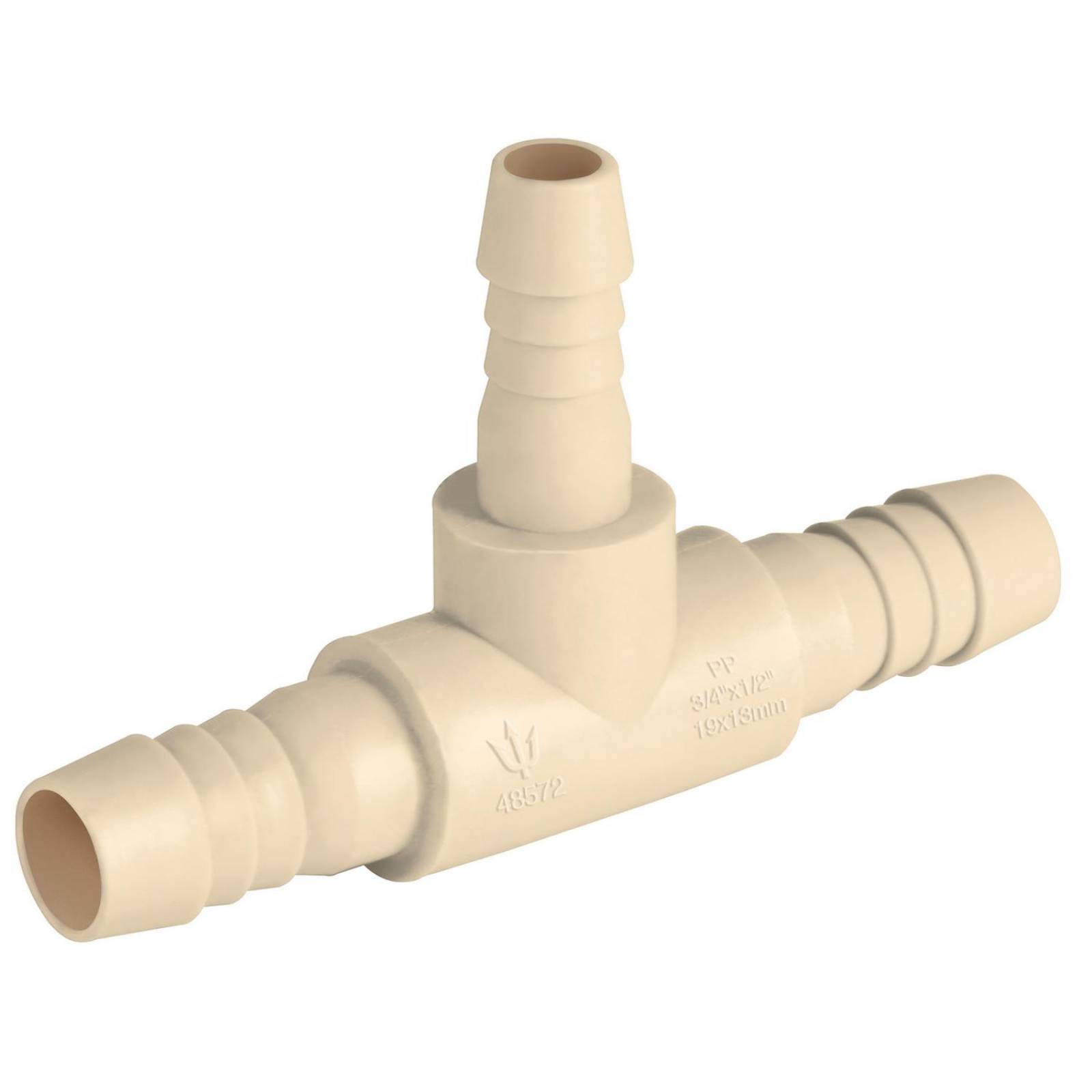 Tee inserción reducción, 3/4' x 1/2' Foset 