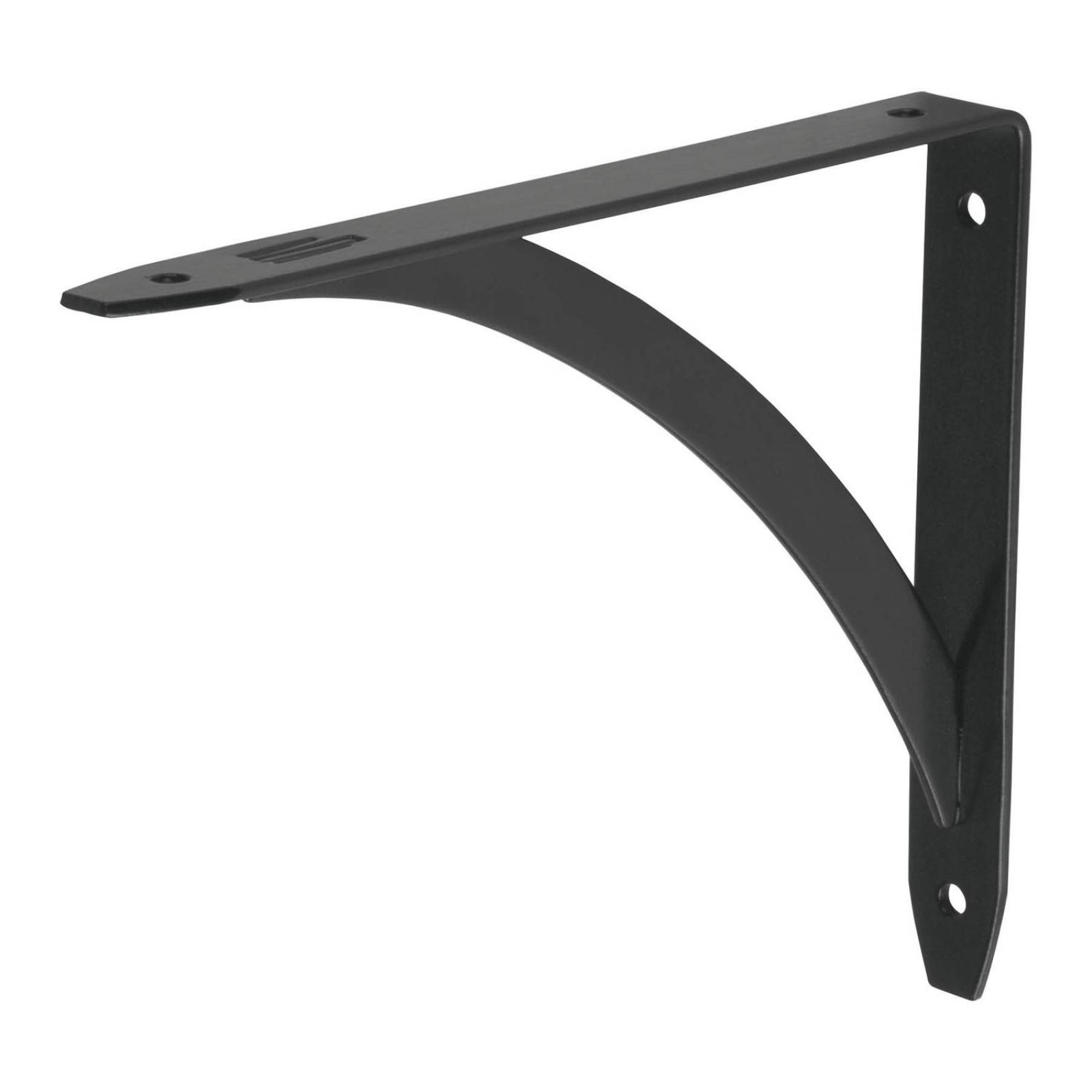 Ménsula reforzada negra 5 x 7' diseño barra, Fiero. 1 pza