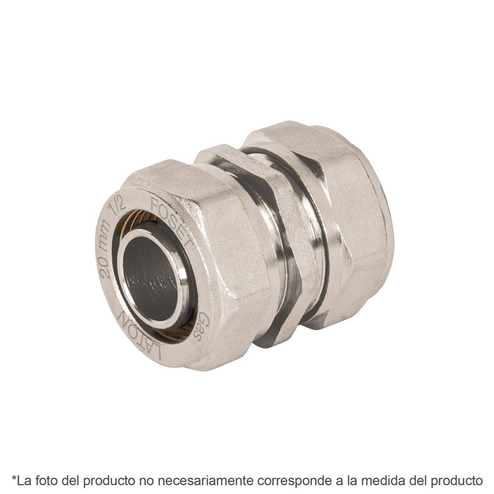 Cople de compresión para PEALPE, 3/4', Foset