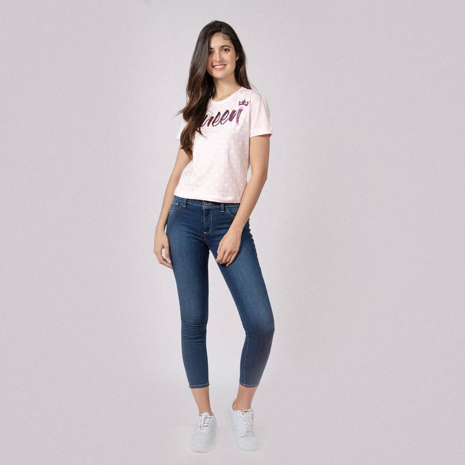 PLAYERA CUELLO REDONDO SAN VALENTIN QUARRY JEANS