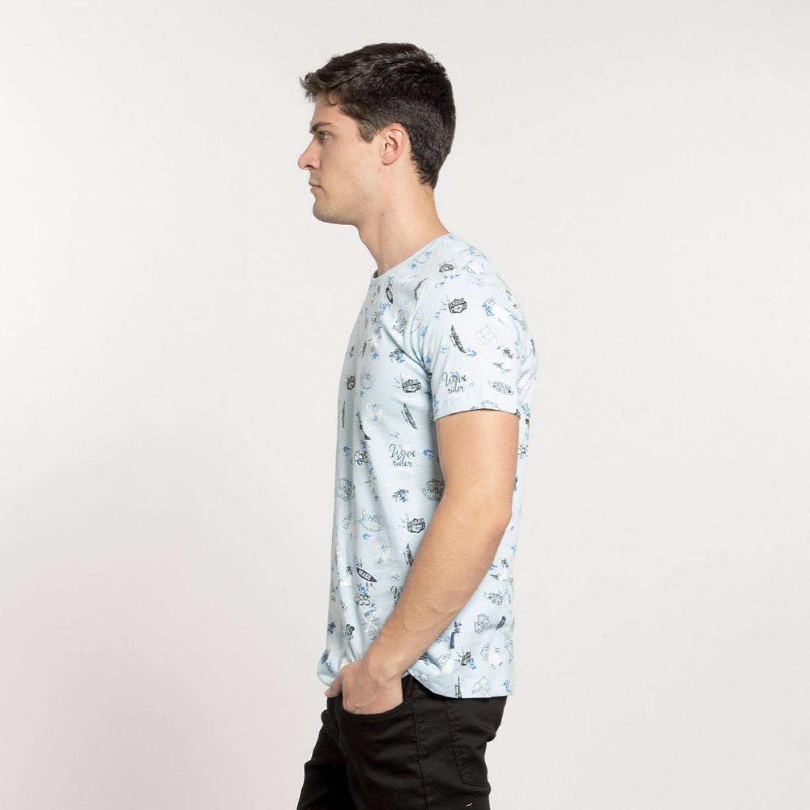 PLAYERA CUELLO REDONDO QUARRY JEANS 