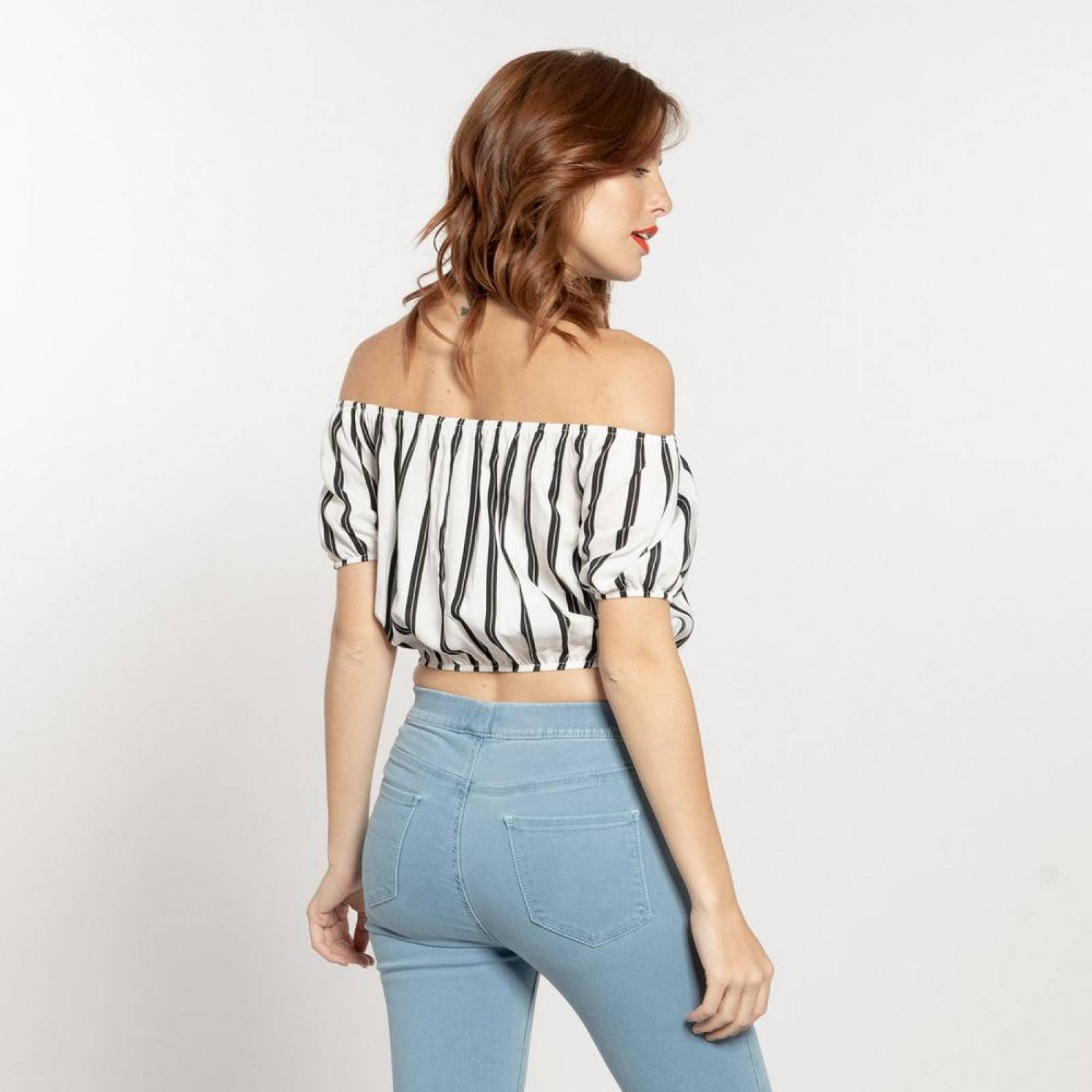 BLUSA HOMBRO DESCUBIERTO QUARRY JEANS 