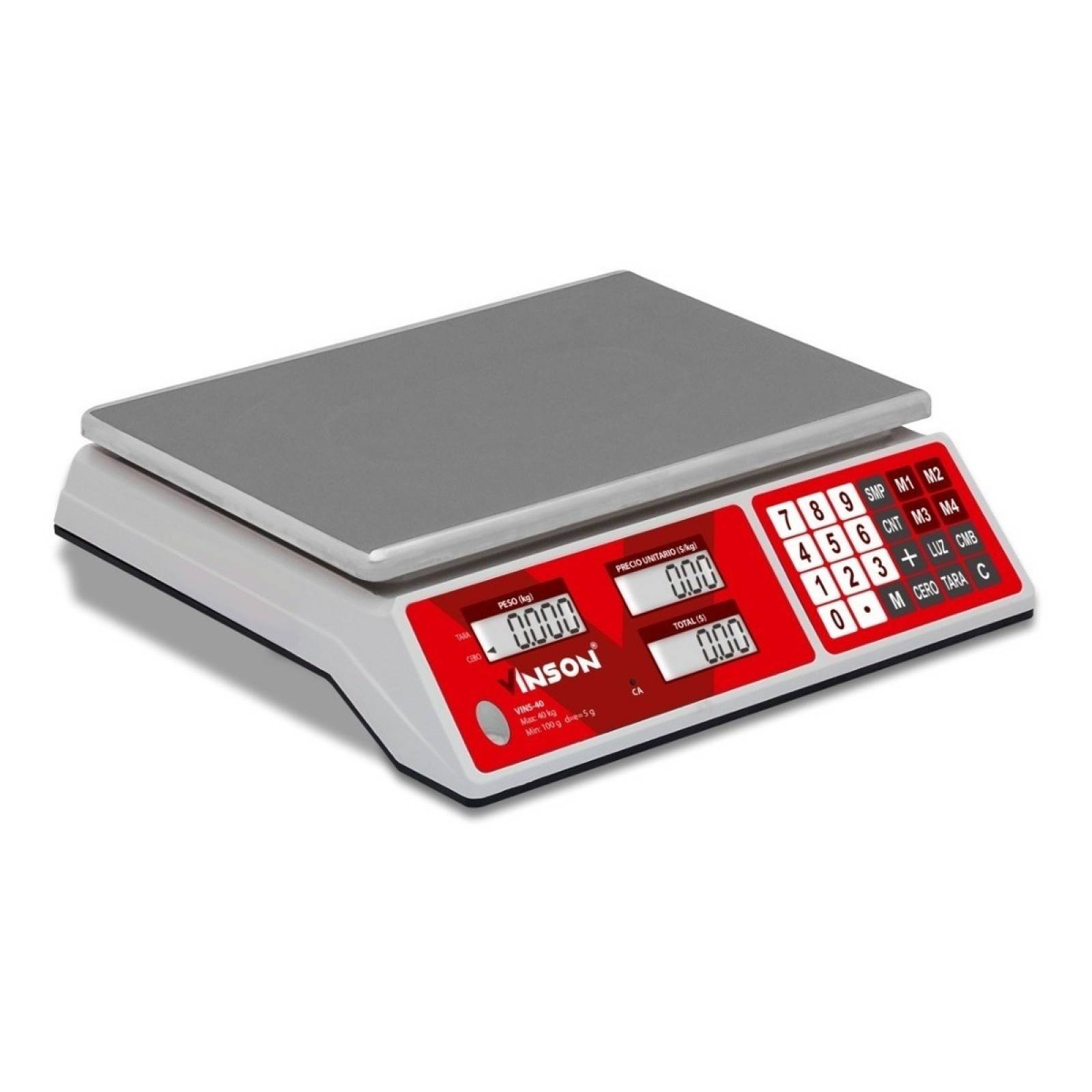 Báscula Electrónica Vinson Vins 40 De 40 Kg