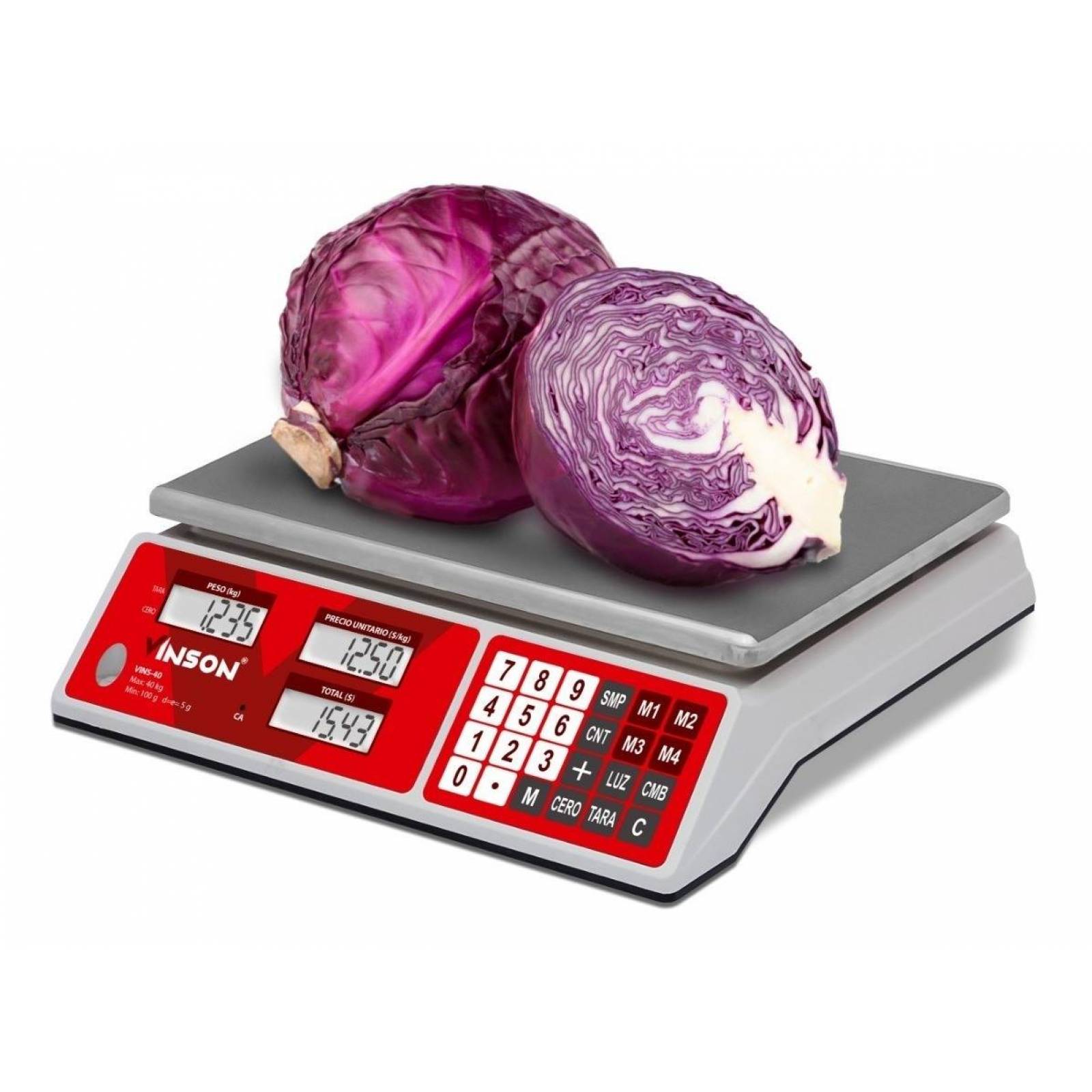 Báscula Electrónica Vinson Vins 40 De 40 Kg