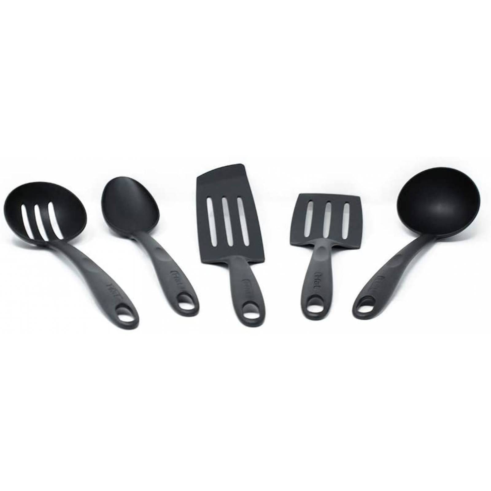 Juego Utensilios Resistente de Cocina Nylon Tefal T fal 