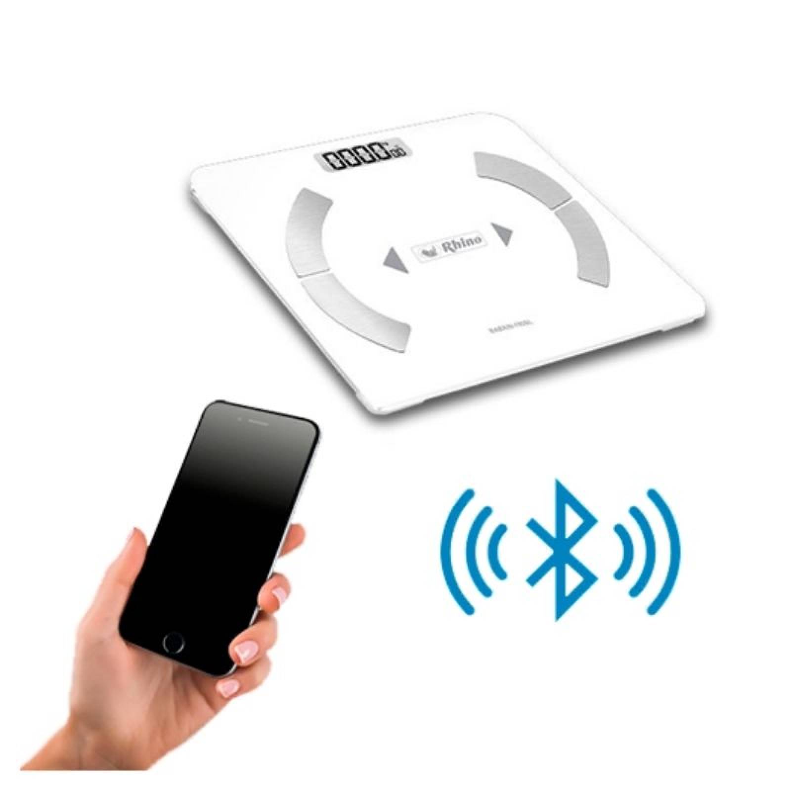 Bascula Inteligente Para Peso Corporal  BABAIN 180 BL Rhino