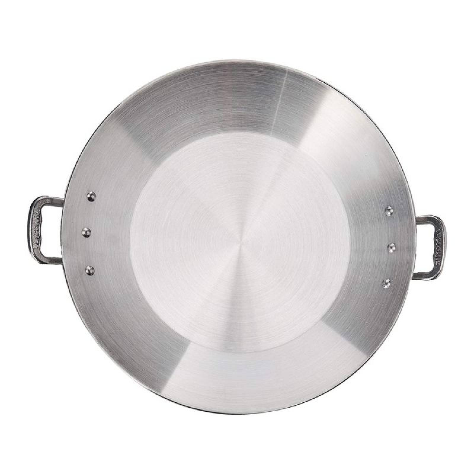 Paellera Profesional 44 cm Línea Acorazada Vasconia 