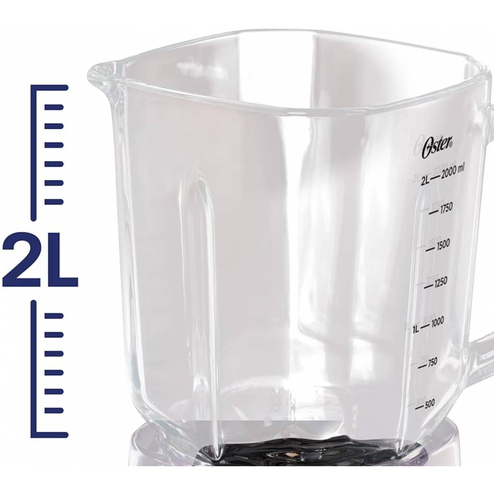 Licuadora Potente Oster 2 litros 1100w Vaso Tritan Experta