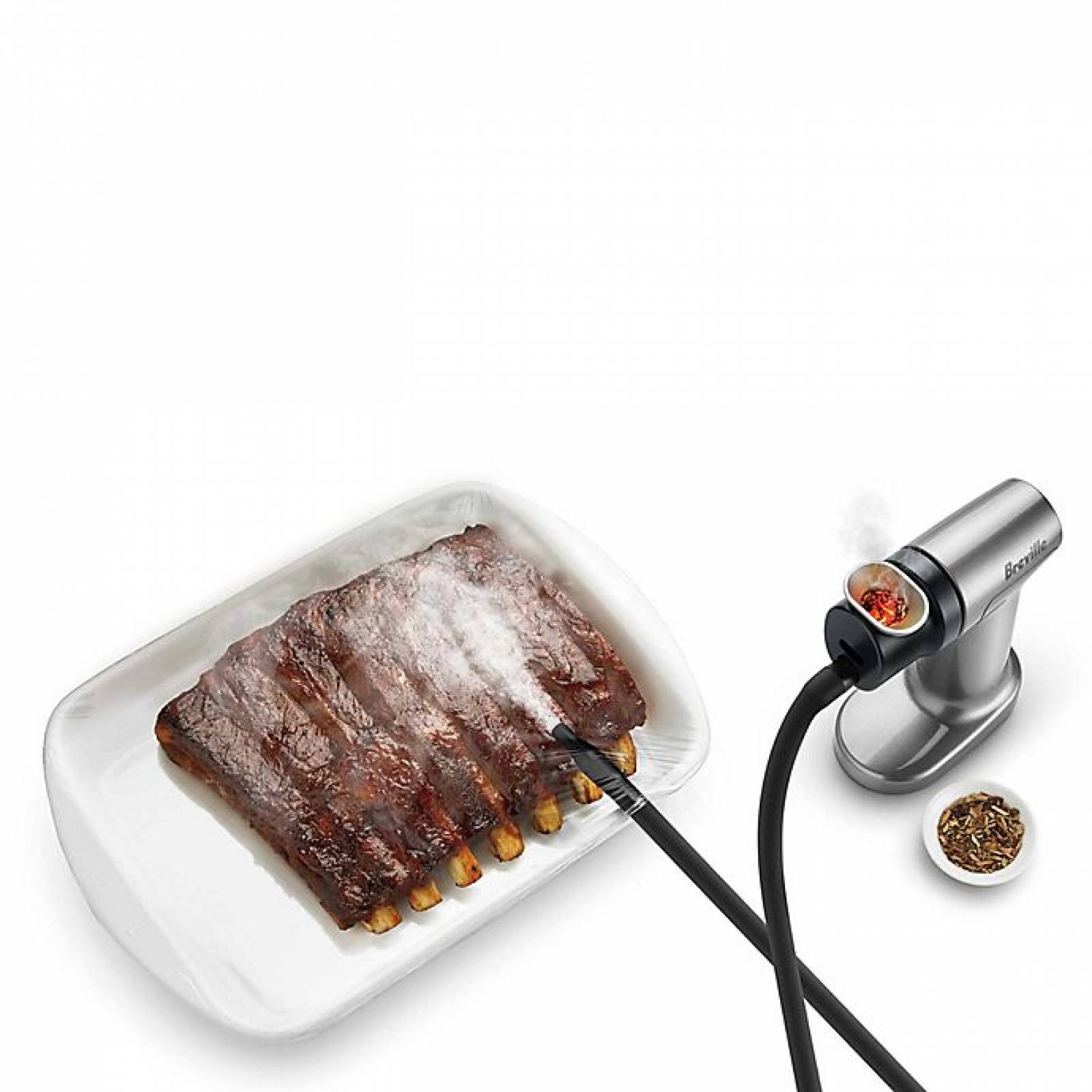 Pistola Pro Para Ahumar Ahumadora Bebidas y Comida Breville