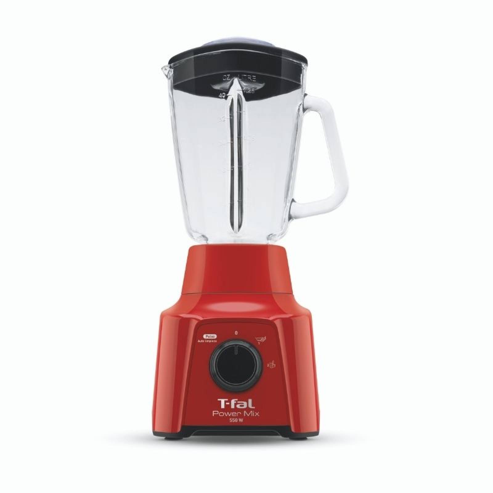 Licuadora Vaso de Vidrio Power Mix LN2835MX 550 W Tefal Tfal