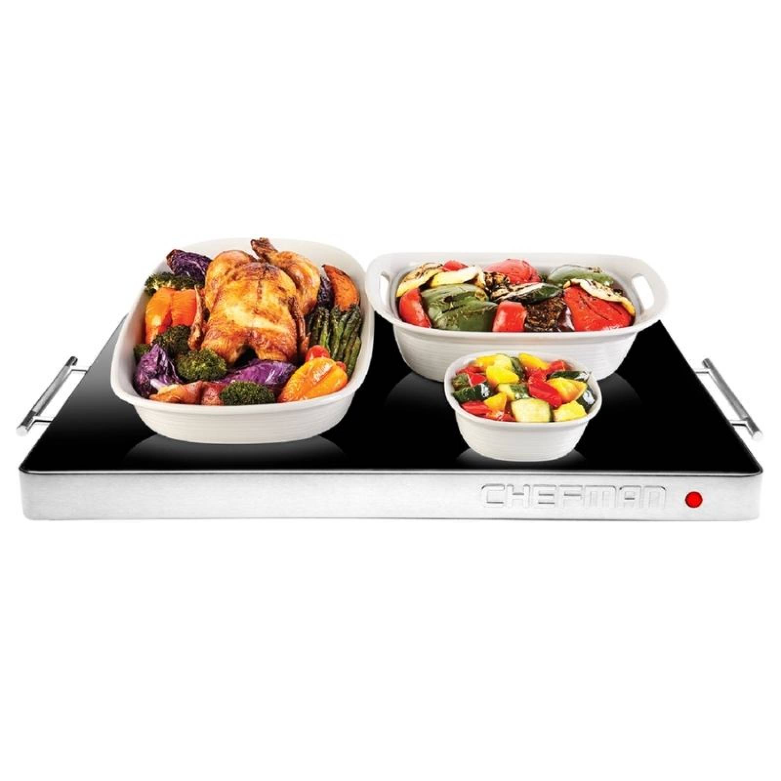 Parrilla Electrica Negra Extra Grande 400W Chefman 