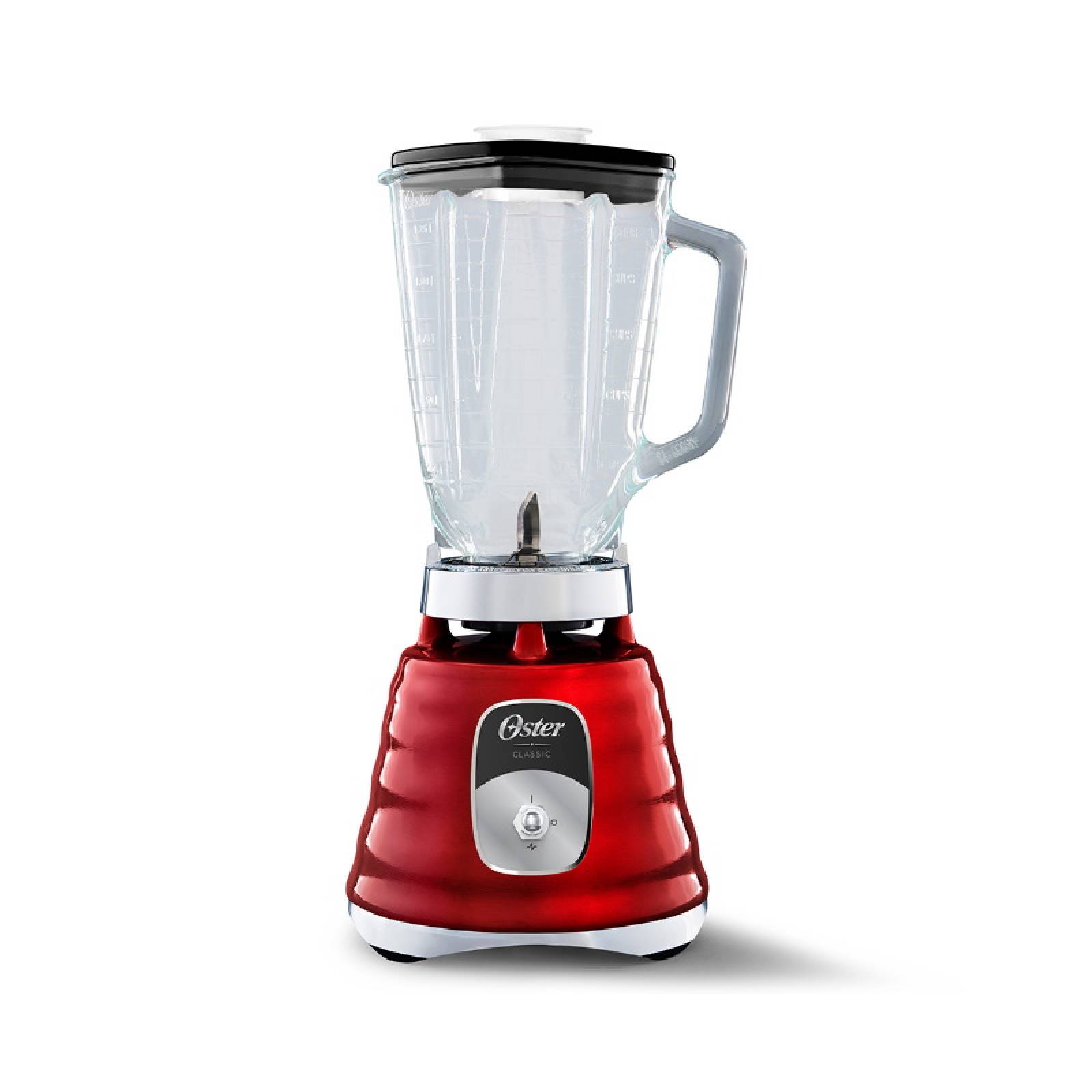 Licuadora Roja Vaso Vidrio 2 Vel 700 W 4126 Oster