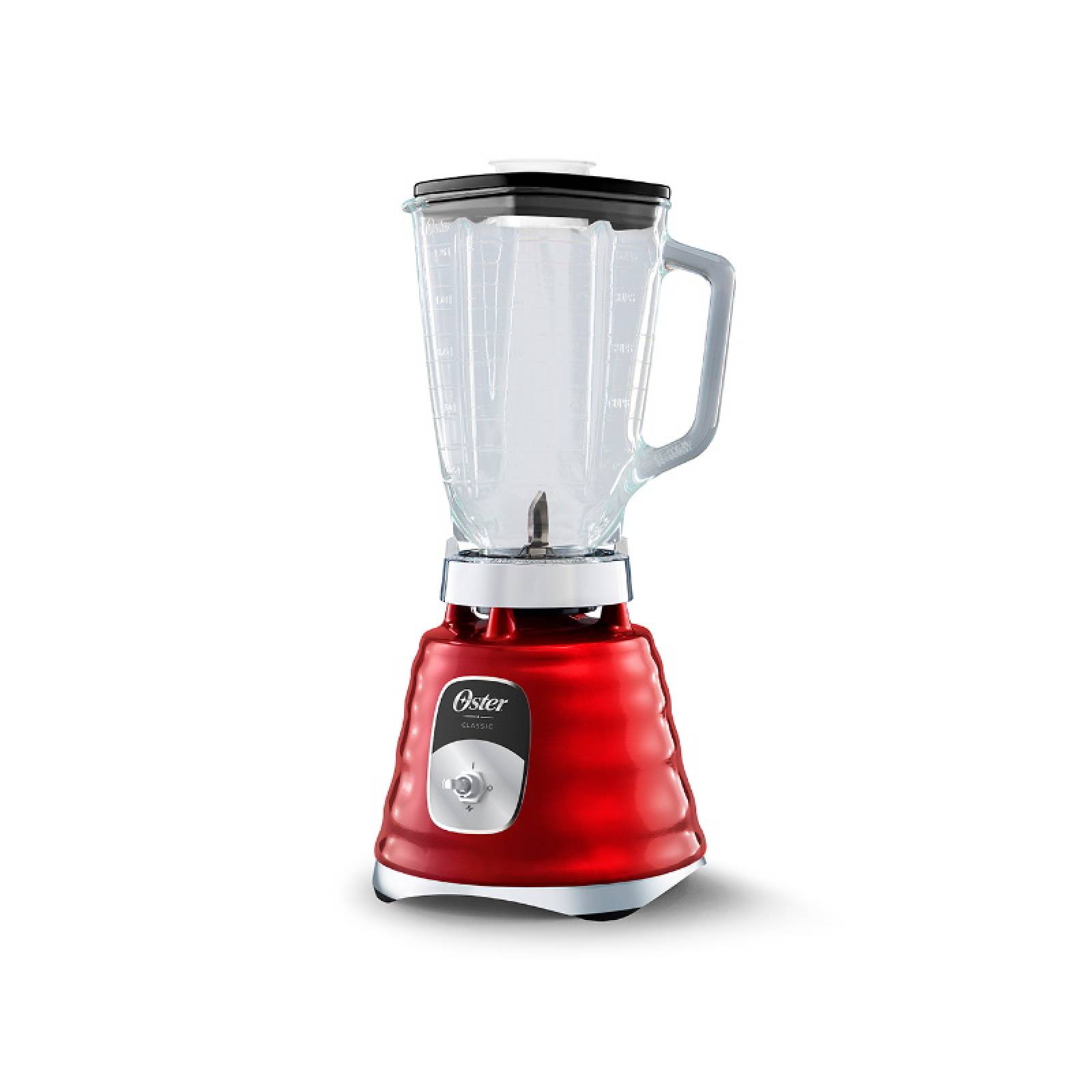 Licuadora Roja Vaso Vidrio 2 Vel 700 W 4126 Oster