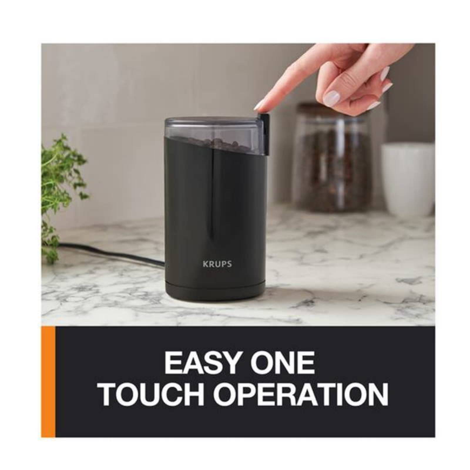 Molino para Cafe Granos Especias 85g Krups 200w F2034251