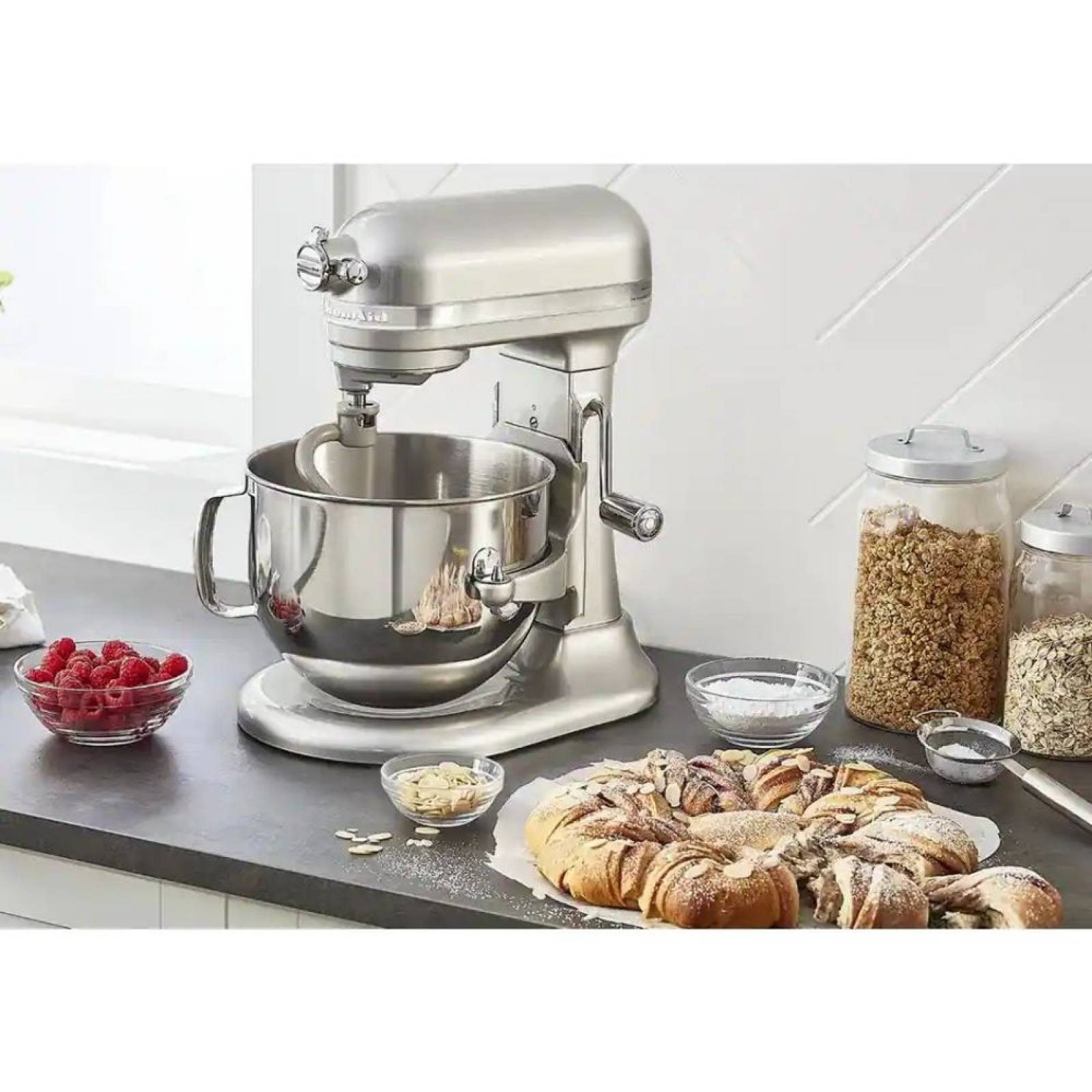 Batidora Profesional 5 Plus de Pedestal Plata Kitchen Aid