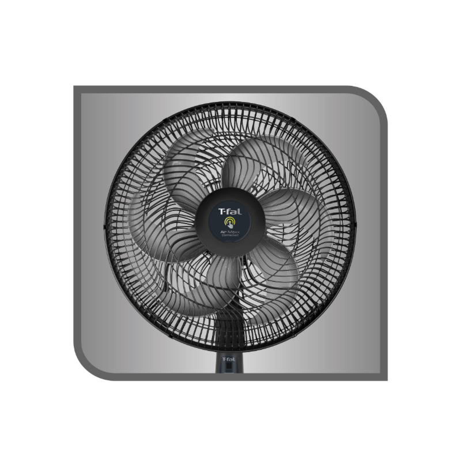Ventilador Air Maxx 18'' Control Remoto Tefal T fal Negro