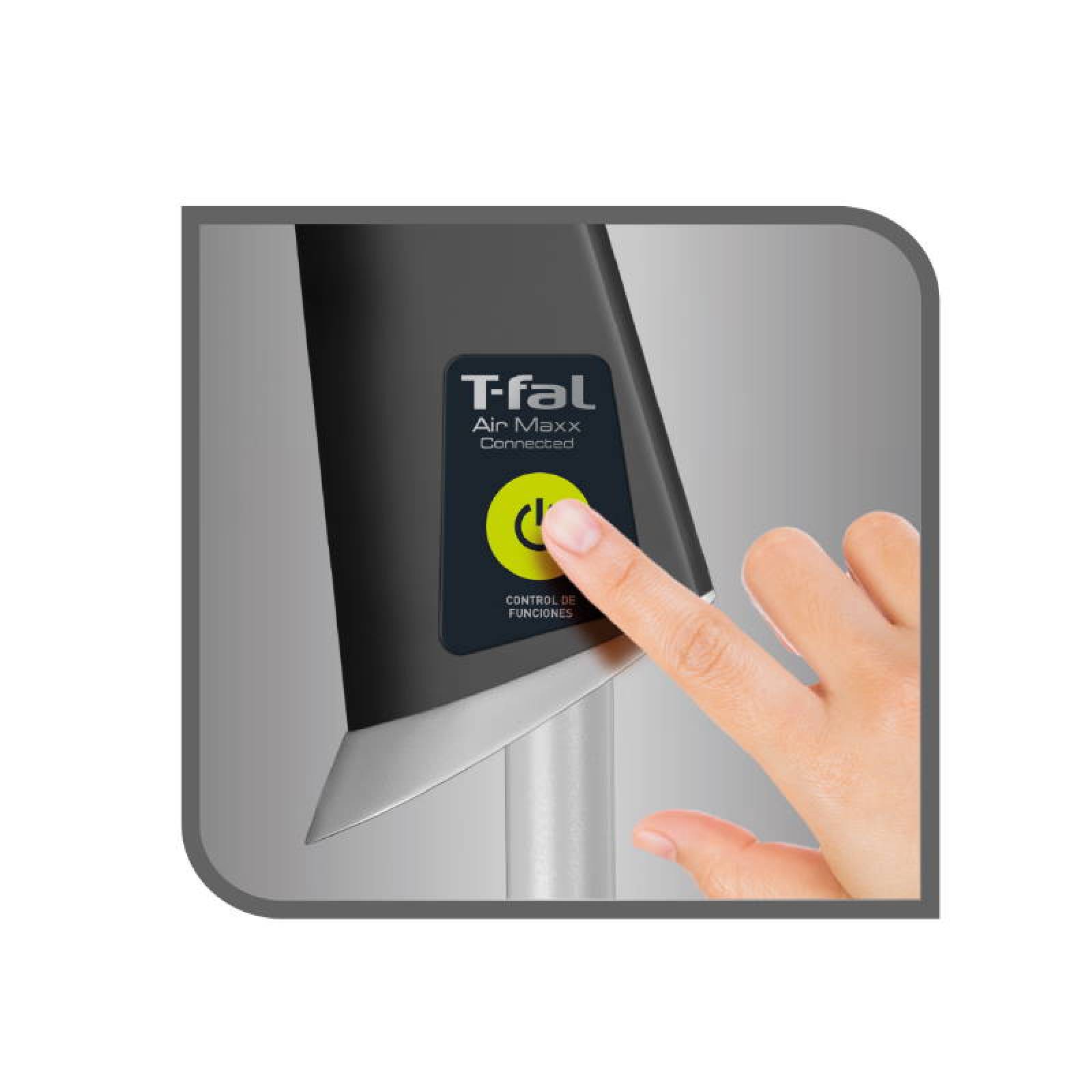 Ventilador Air Maxx 18'' Control Remoto Tefal T fal Negro