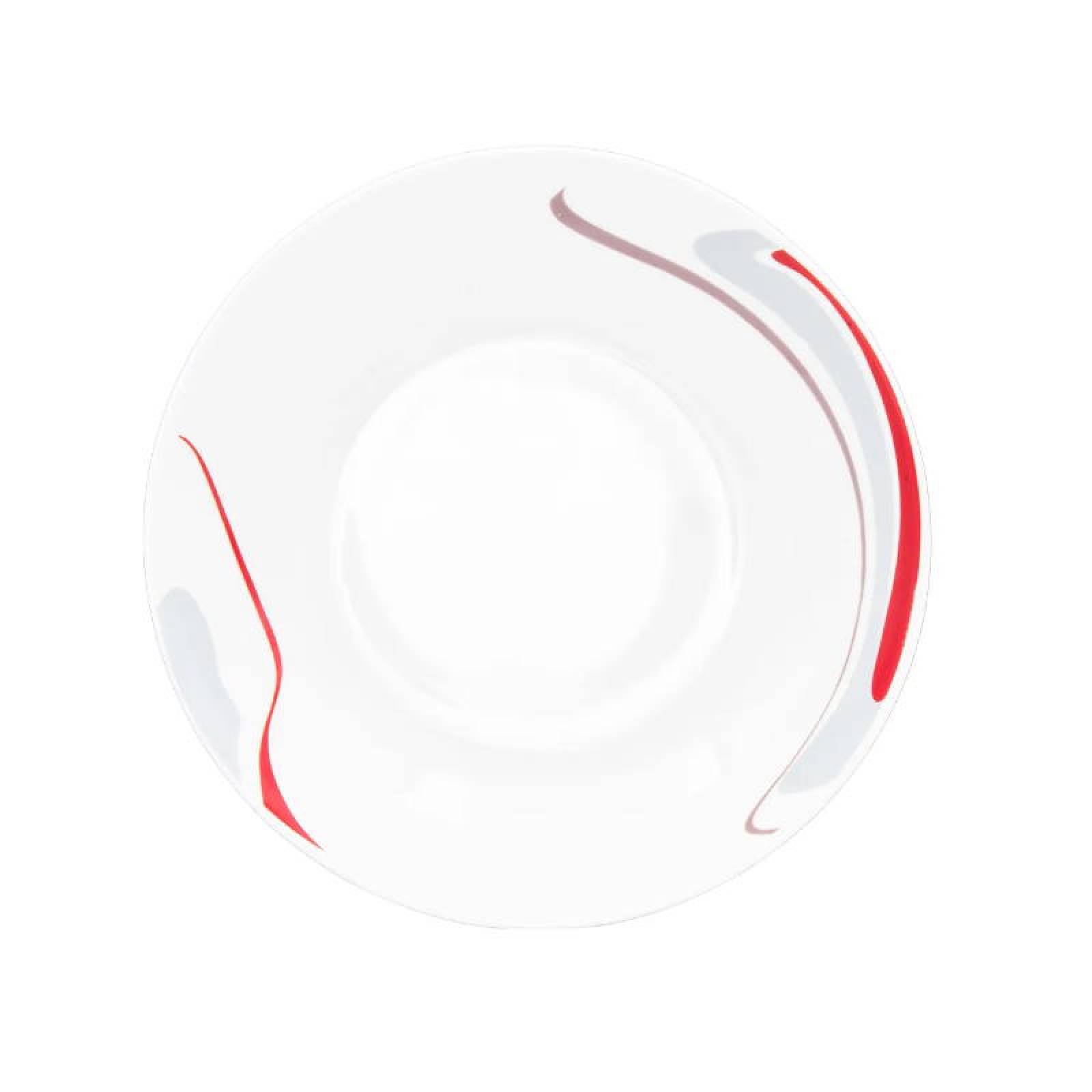 Vajilla de Porcelana 20 Pz Blanco Ánfora Batya