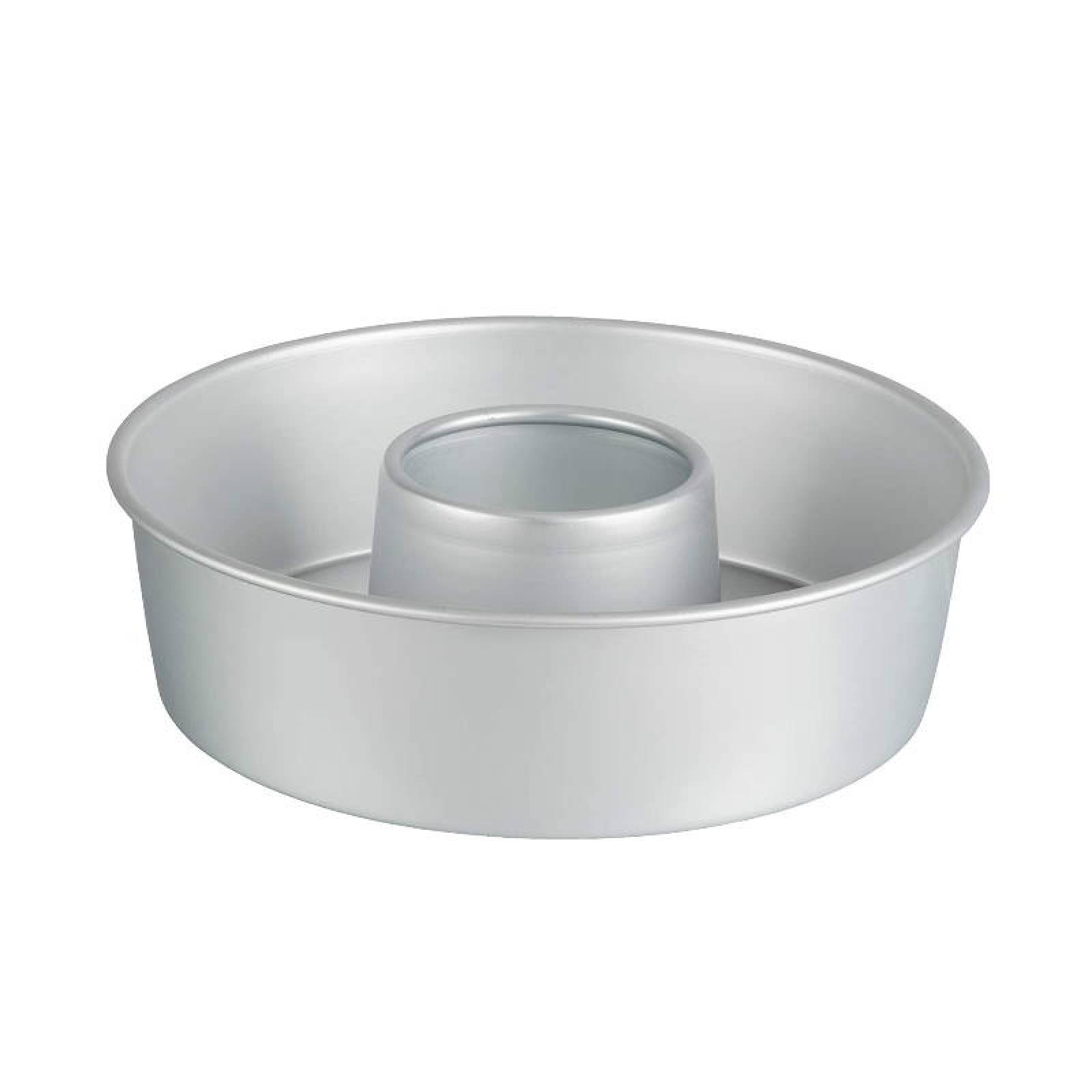 Molde de Rosca para Pan Gelatina Aluminio 30 cm Vasconia