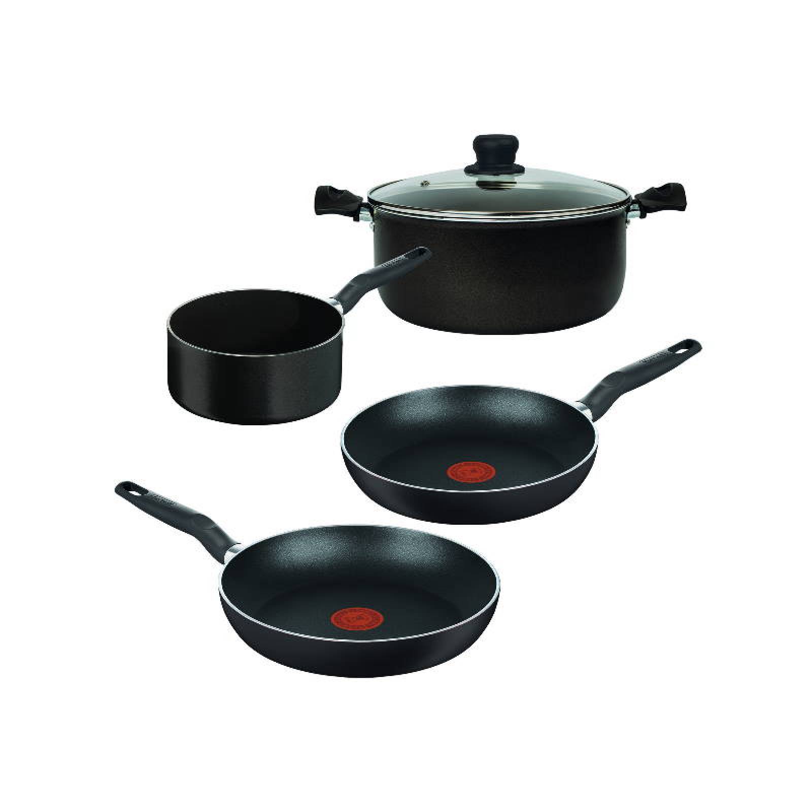 Batería de Cocina 5 Pz Antiadherente Vital Tefal T fal
