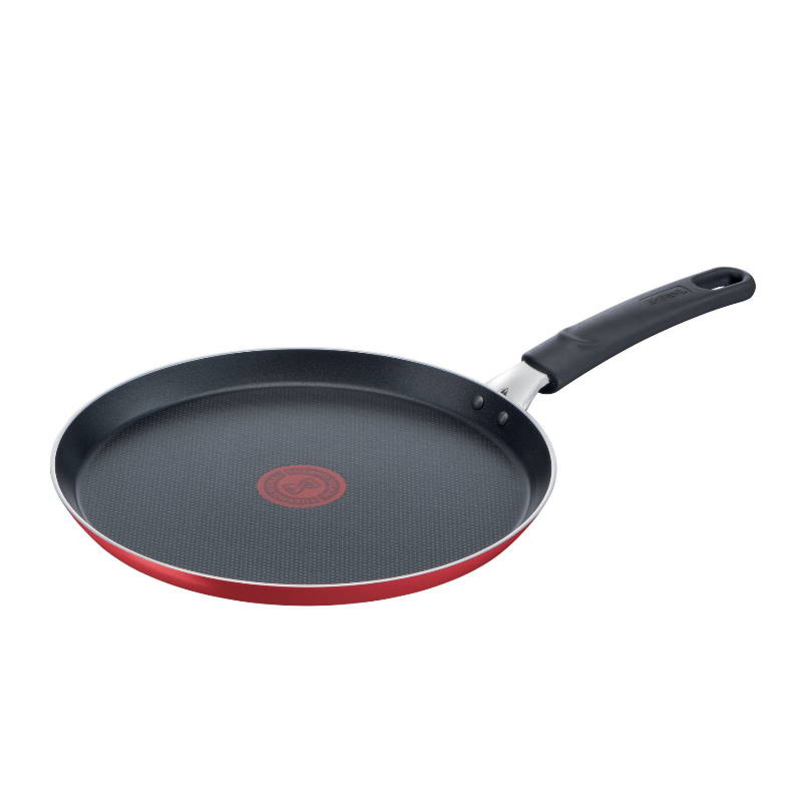 Sartén Crepera 25 cm Aluminio Cook Lim y Fam Tefal Rojo B5621082