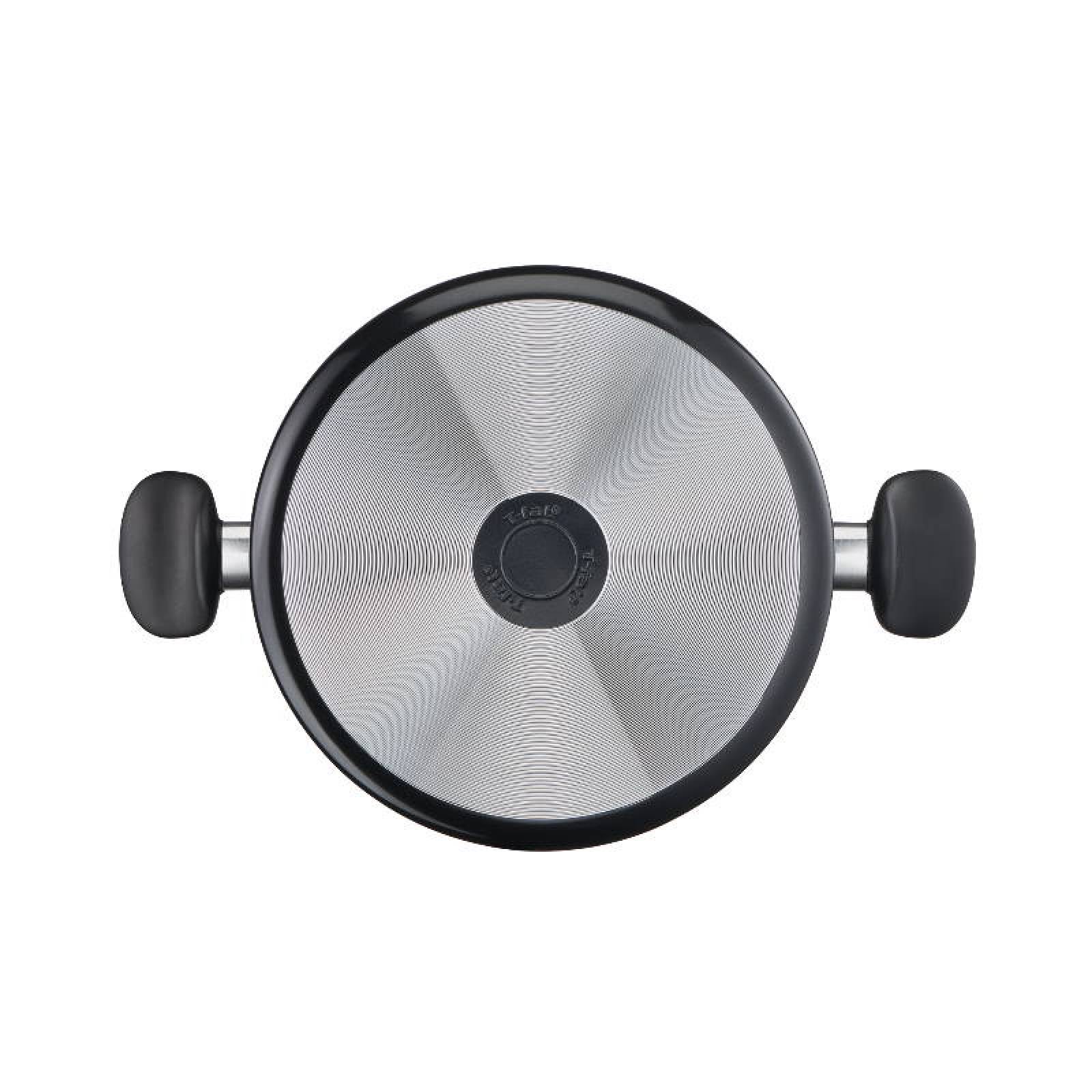 Batería de Cocina 8 pzas Aluminio Easy Care Negra Tefal B048S884