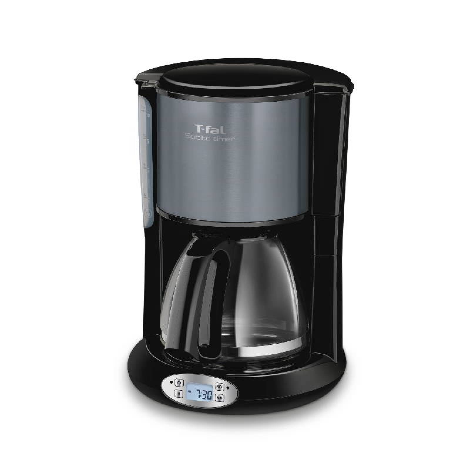 Cafetera de Goteo Programable 15 Tz Súbito Timer 900 w Tefal CM362BMX