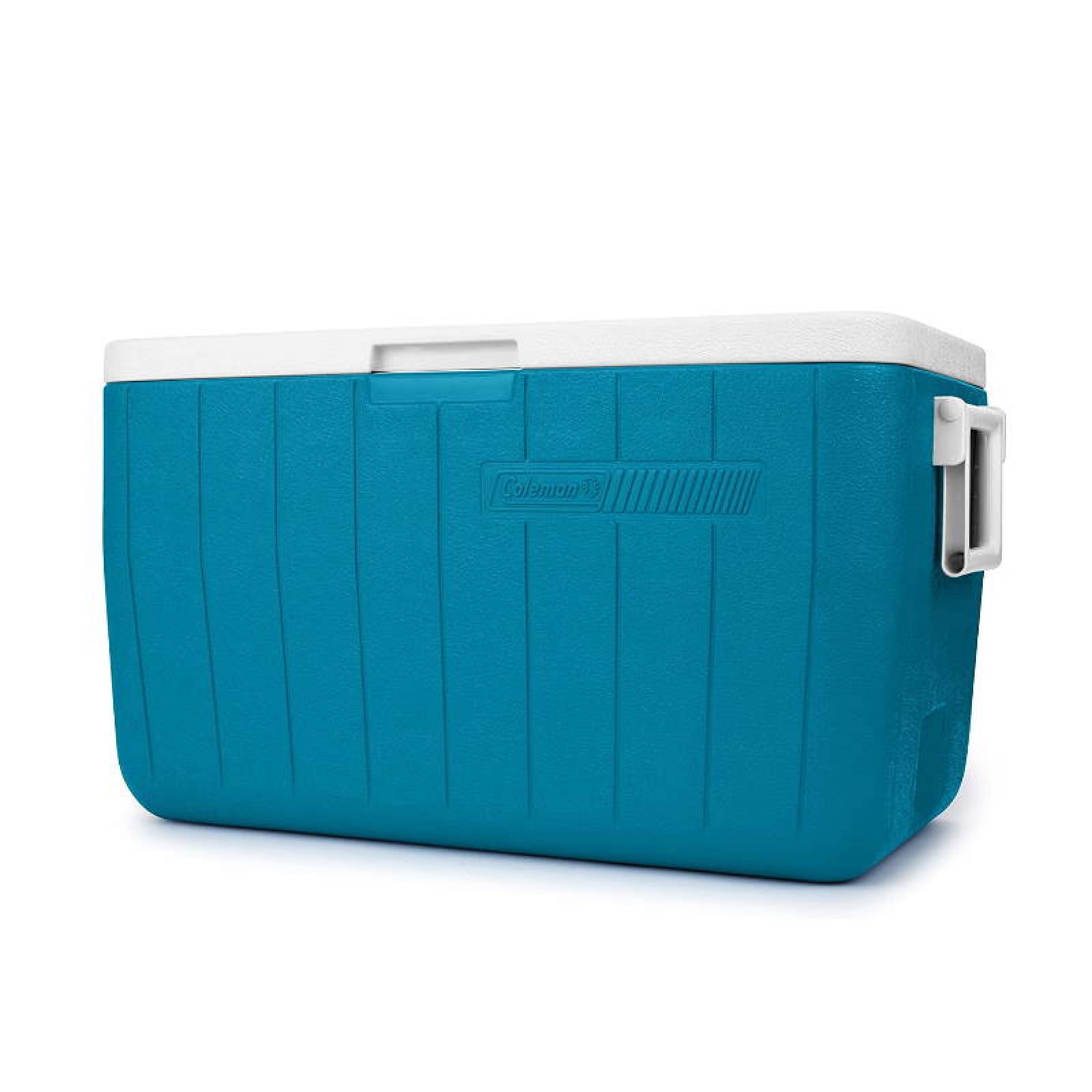 Combo 2 Hieleras 48 Qt 9 Qt y Termo 1Gal Coleman Azul Océano