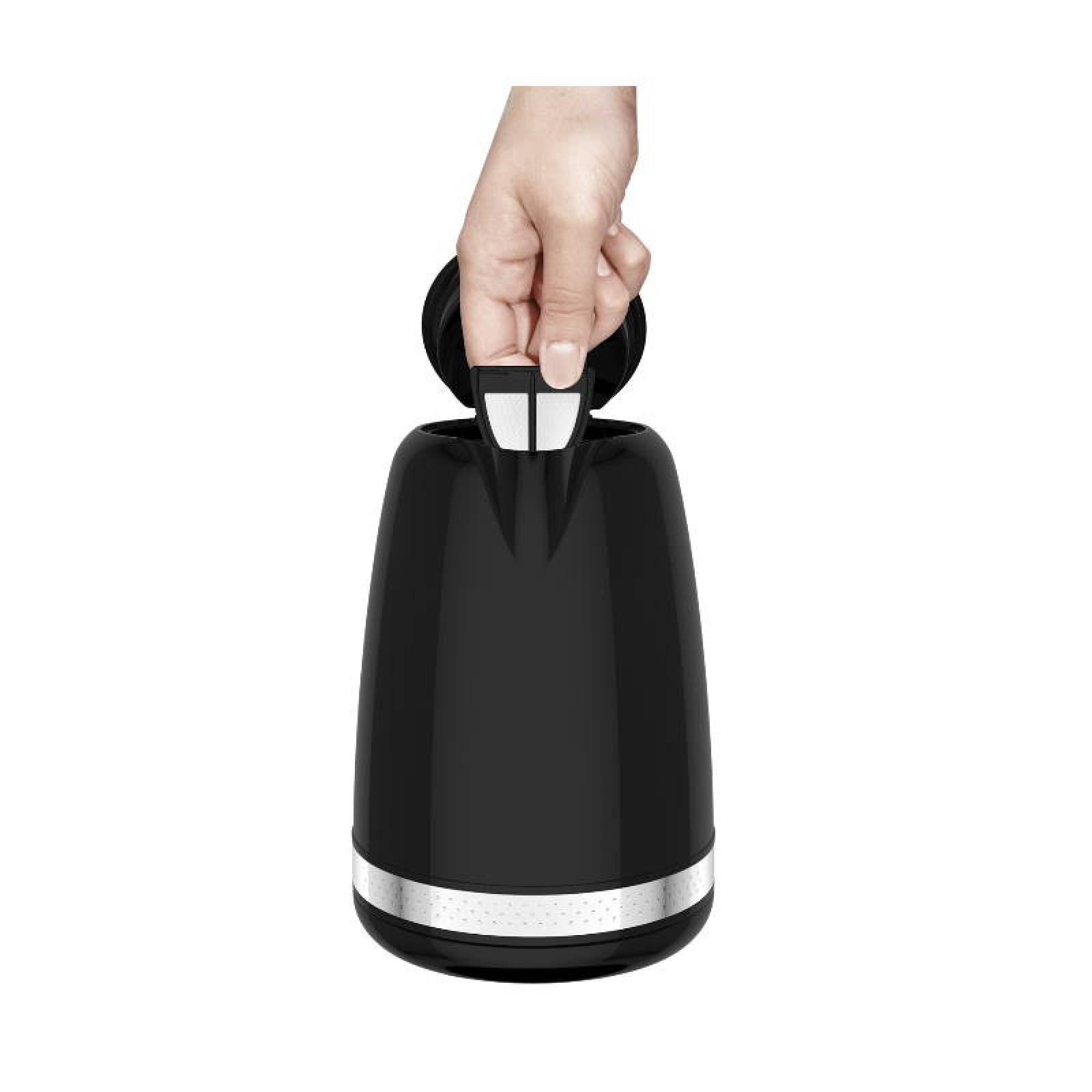 Hervidor de Agua Electrico 1500W Soleil Negro Tefal KO3258MX