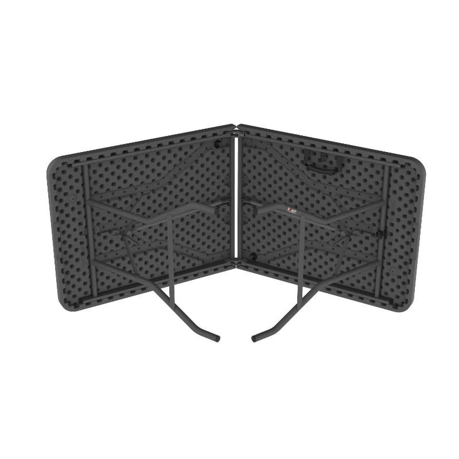 Mesa 183 Mts Tipo Portafolio Plegable Gris Zown