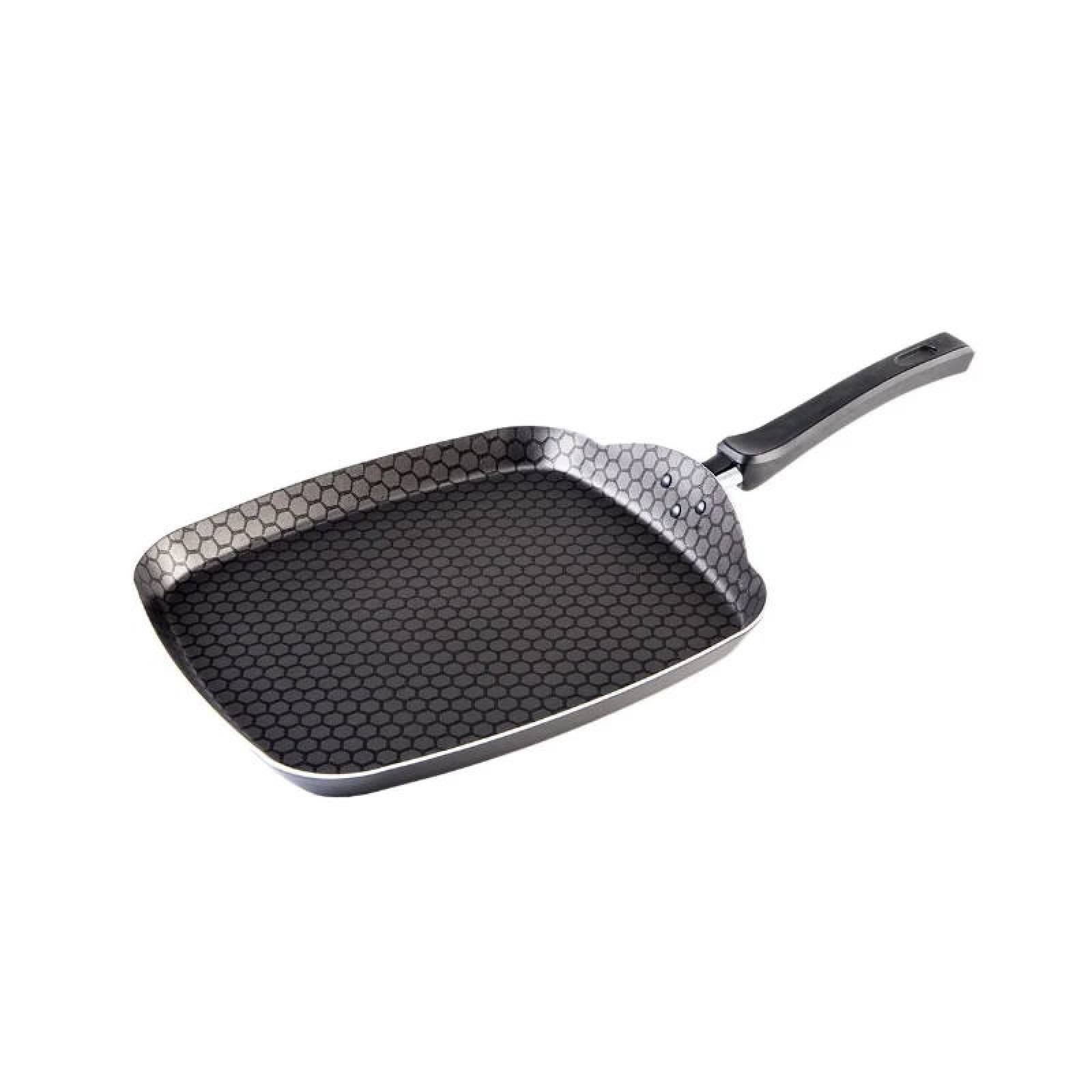 Comal Cuadrado 28 cm Aluminio Antiadherente Magnífica Cinsa