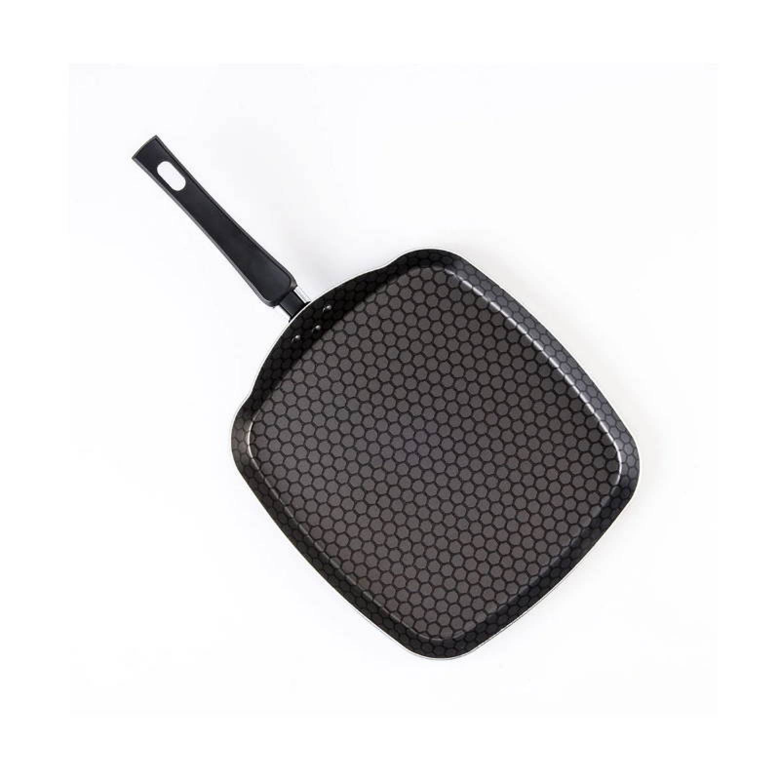 Comal Cuadrado 28 cm Aluminio Antiadherente Magnífica Cinsa