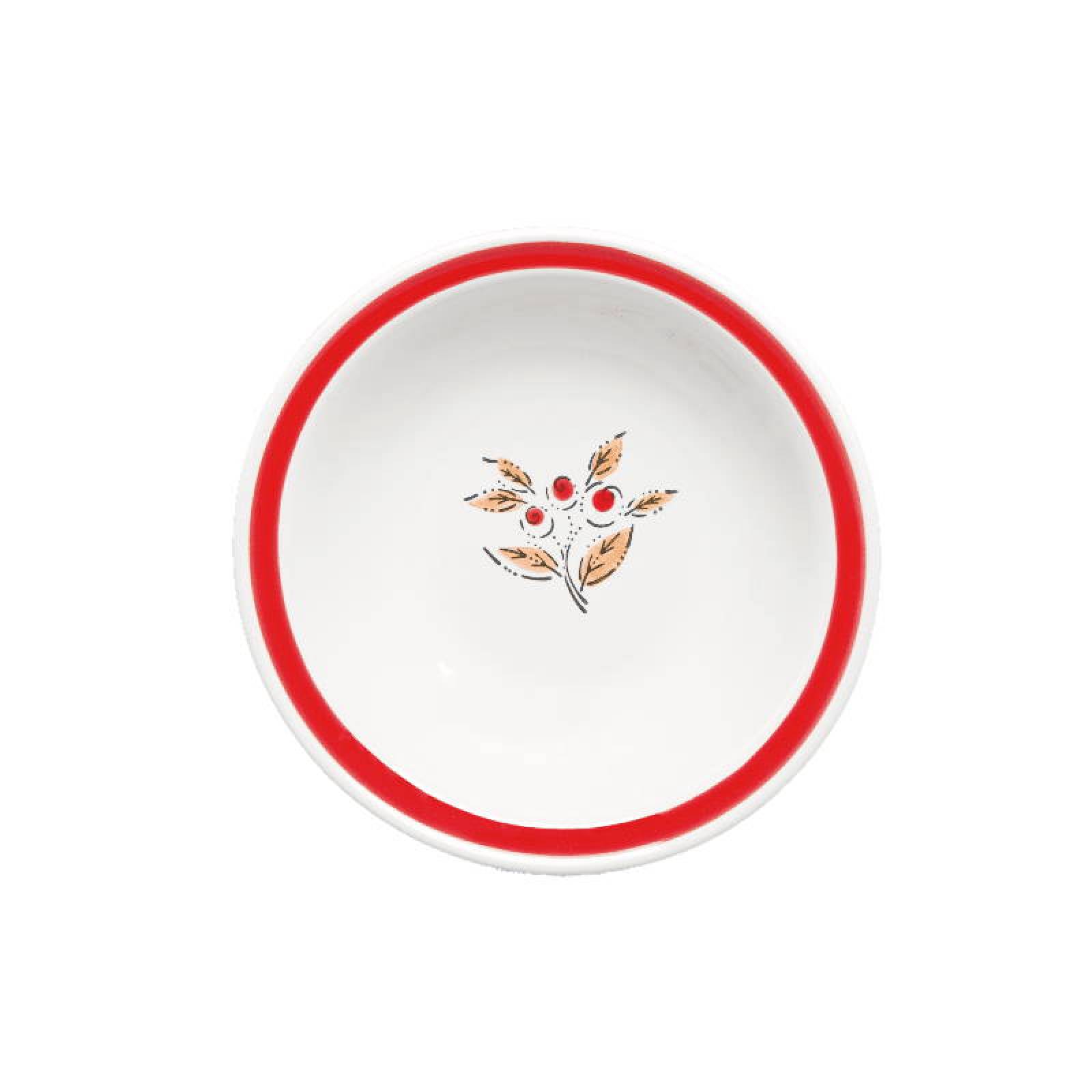 Vajilla de Mesa 30 Pz Cerámica Dulce Samba Novo Rojo Santa Anita