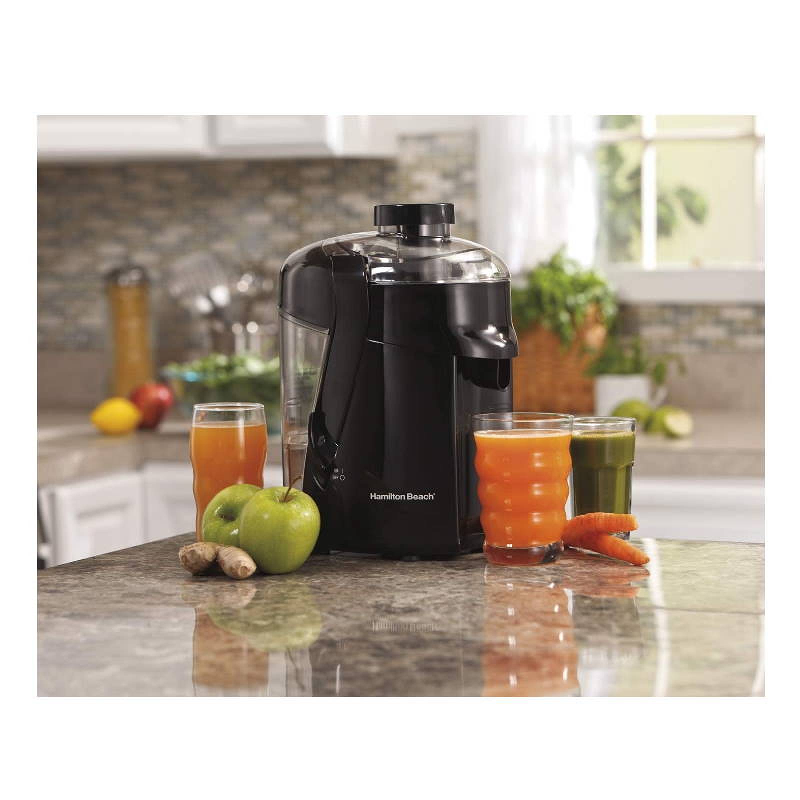 Extractor de Jugos 400 w Hamilton Beach Negro 67801