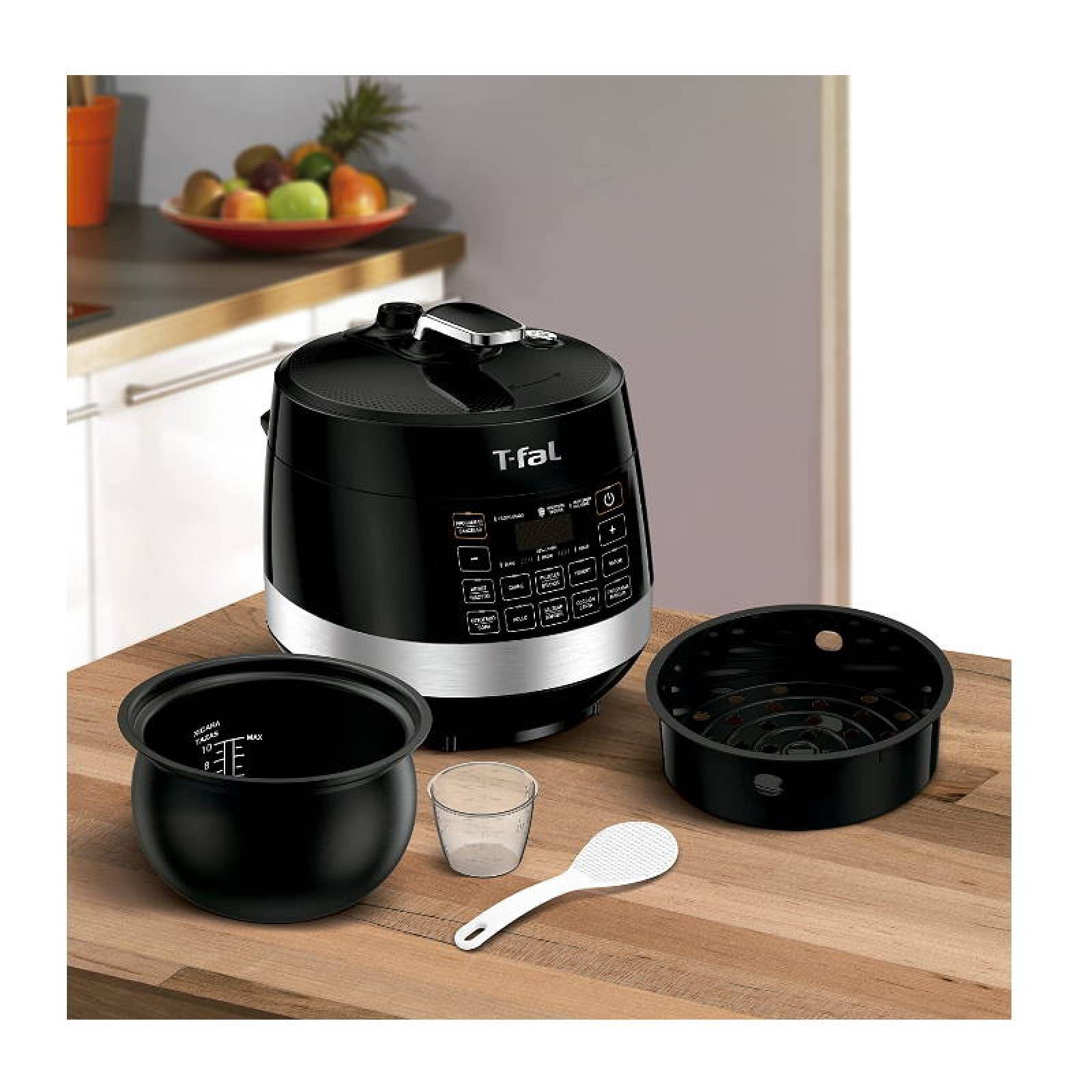 Olla Presión Eléctrica Multifuncional 10 en 1 Tefal T fal 48 Lts CY426850
