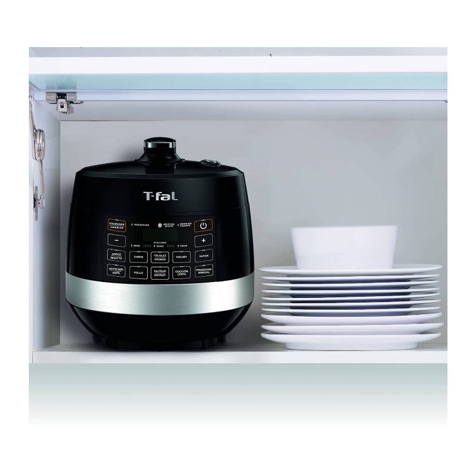Olla Presión Eléctrica Multifuncional 10 en 1 Tefal T fal 48 Lts CY426850