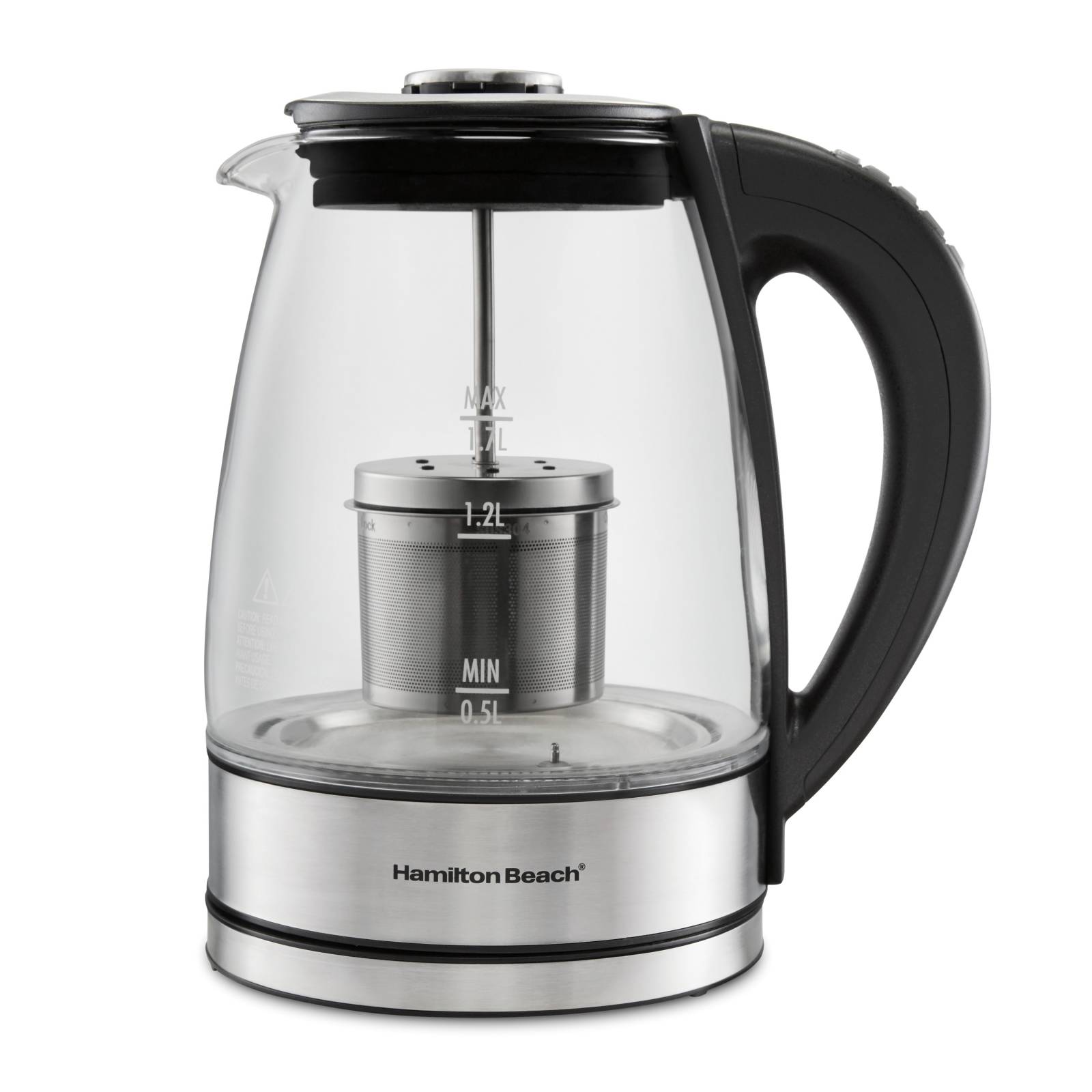Jarra Hervidor de vidrio 17 L infusor 1500w Hamilton Beach