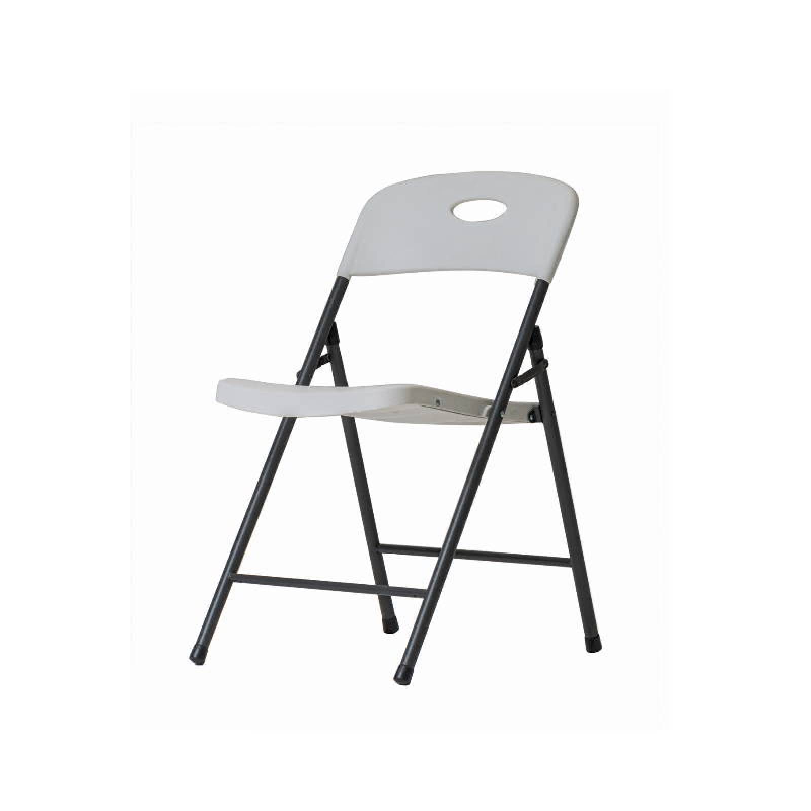 Silla Plegable para Eventos Exterior Blanca Zown NewStorm PC 26 WG